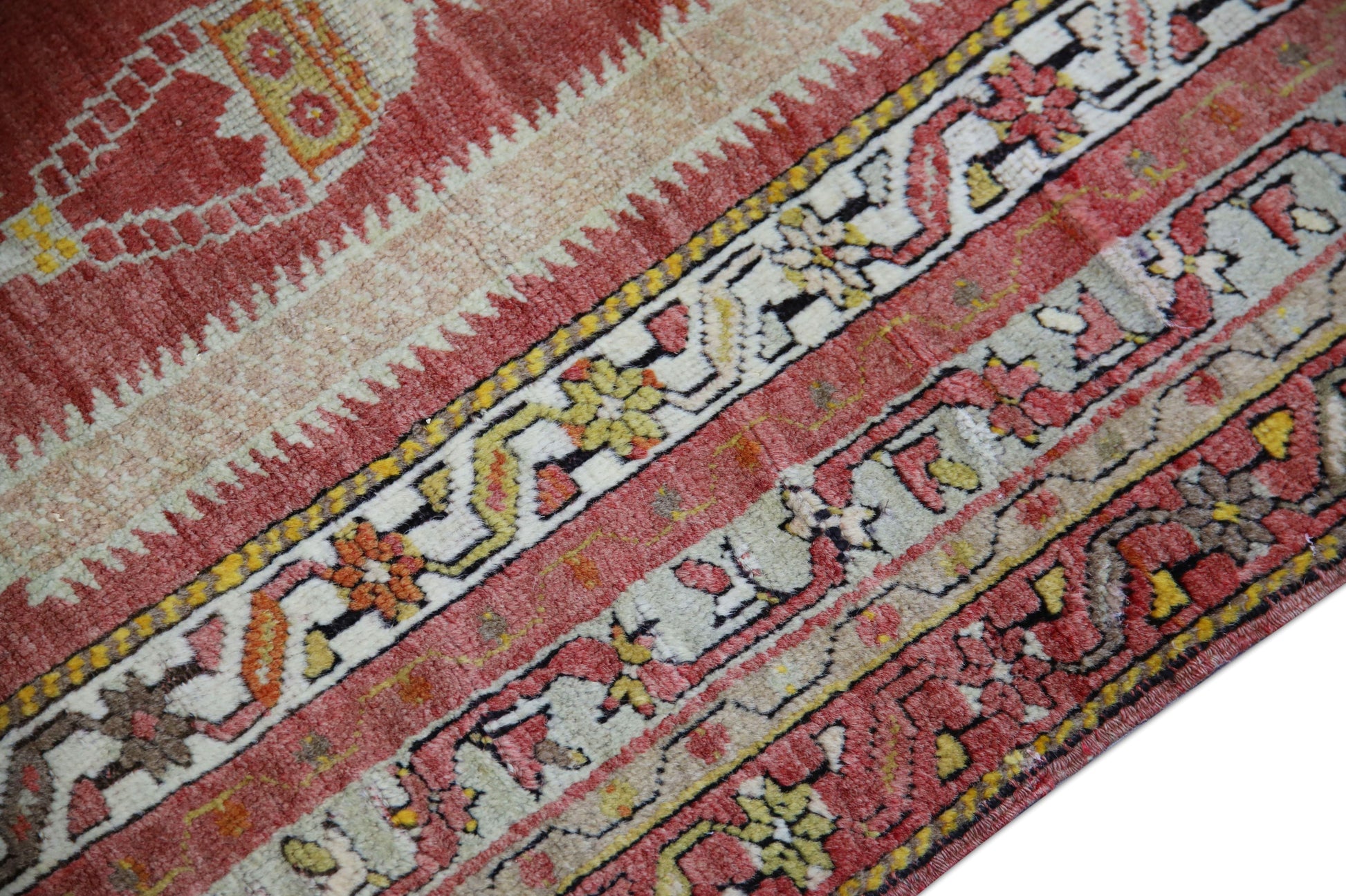 Turkish Vintage Anatolian Rug 3'10" x 6'2" #1009