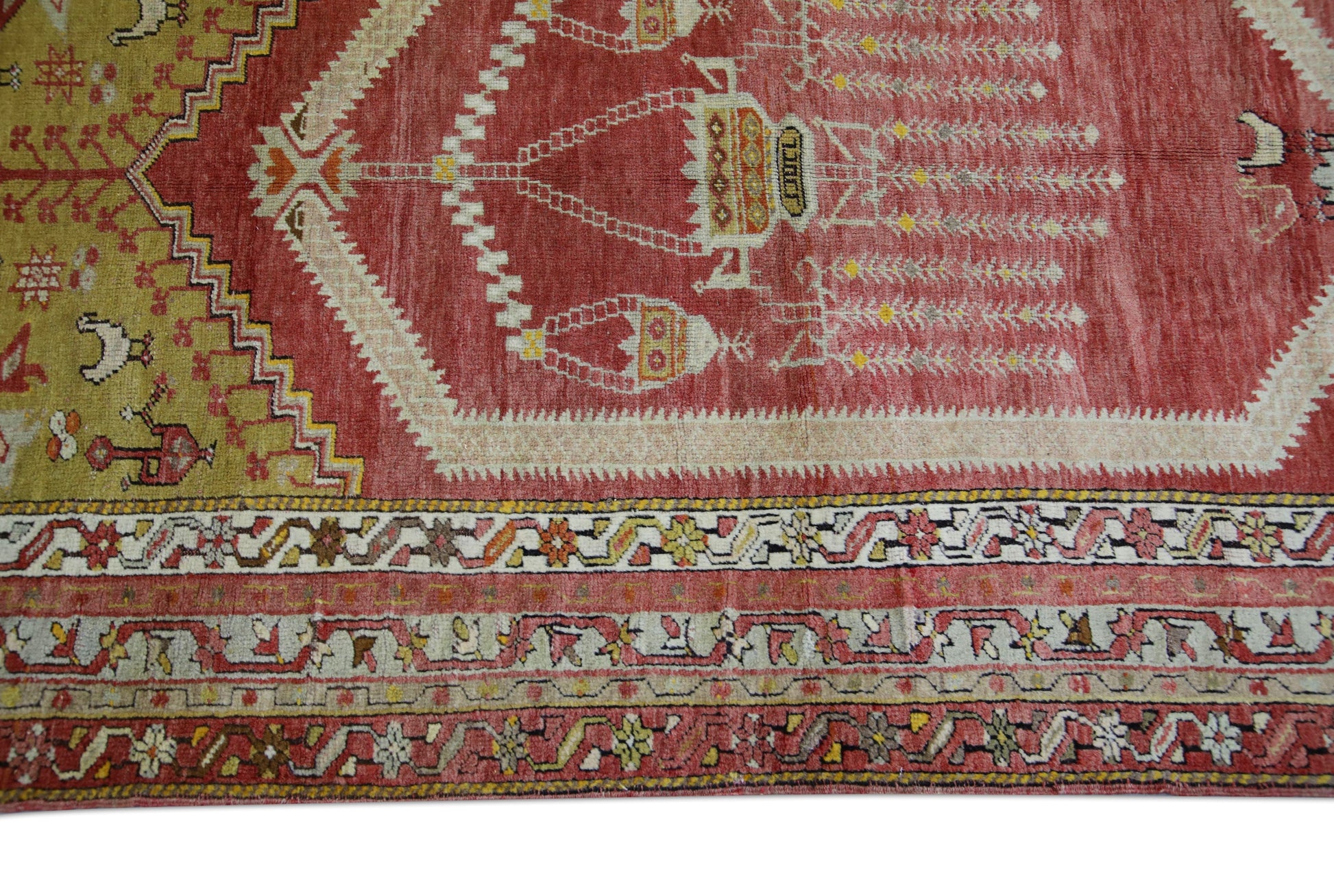 Turkish Vintage Anatolian Rug 3'10" x 6'2" #1009