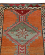 Turkish Vintage Anatolian Rug  2'7" x 12'9" #112