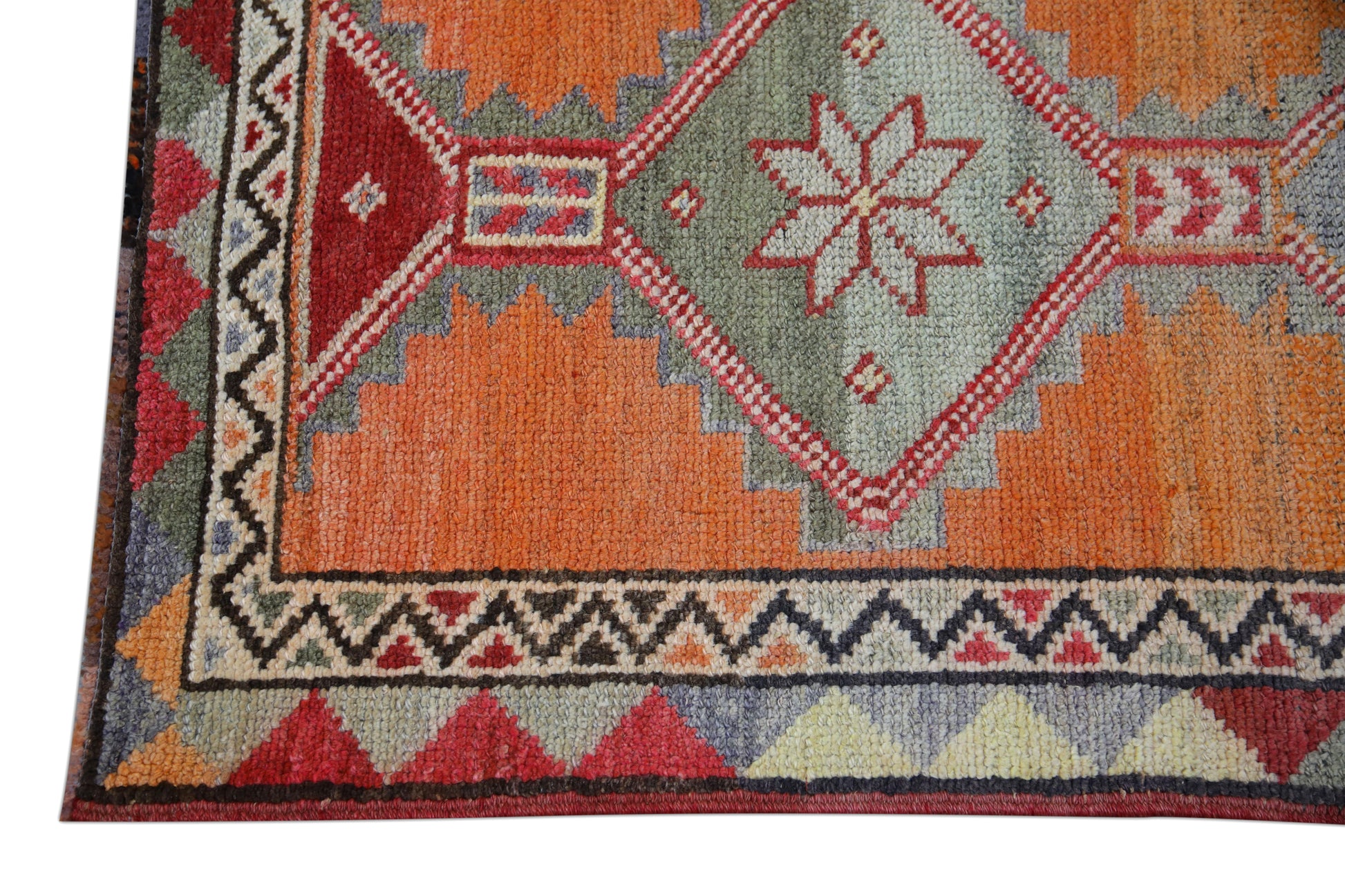 Turkish Vintage Anatolian Rug  2'7" x 12'9" #112