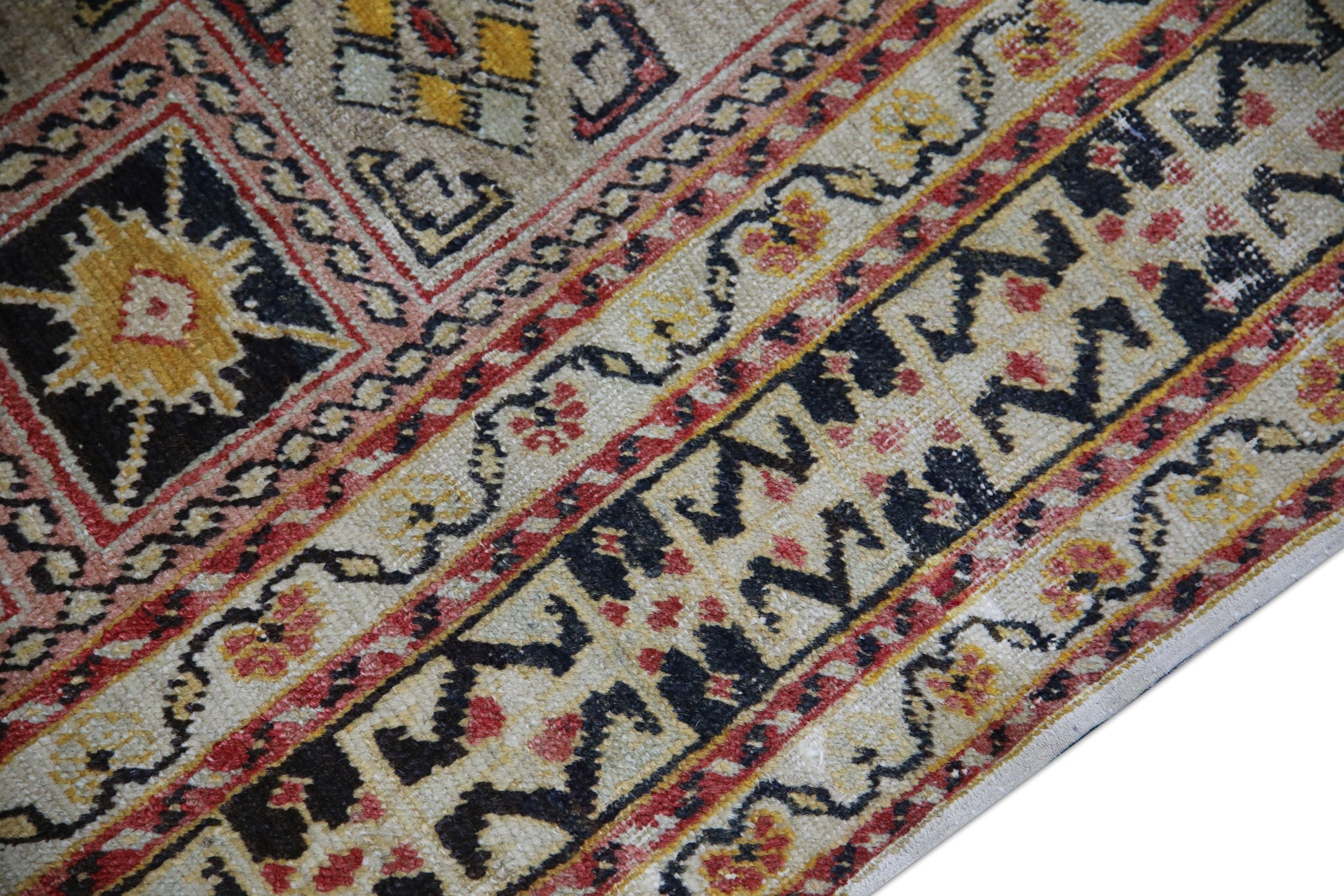 Turkish Vintage Anatolian Rug 4'6" x 6'4" #1008