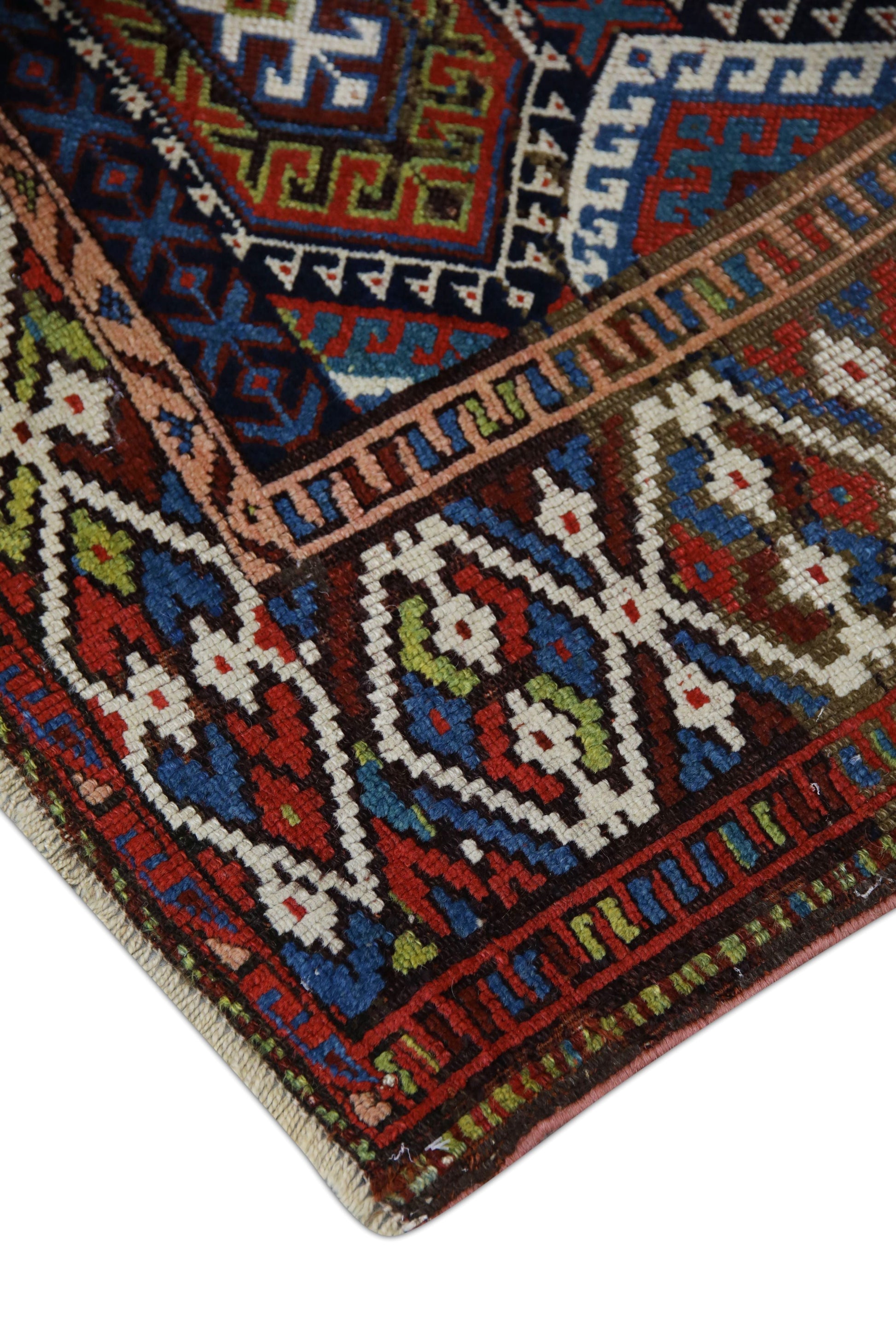 Turkish Vintage Anatolian Rug 4' x 5'8" #1007