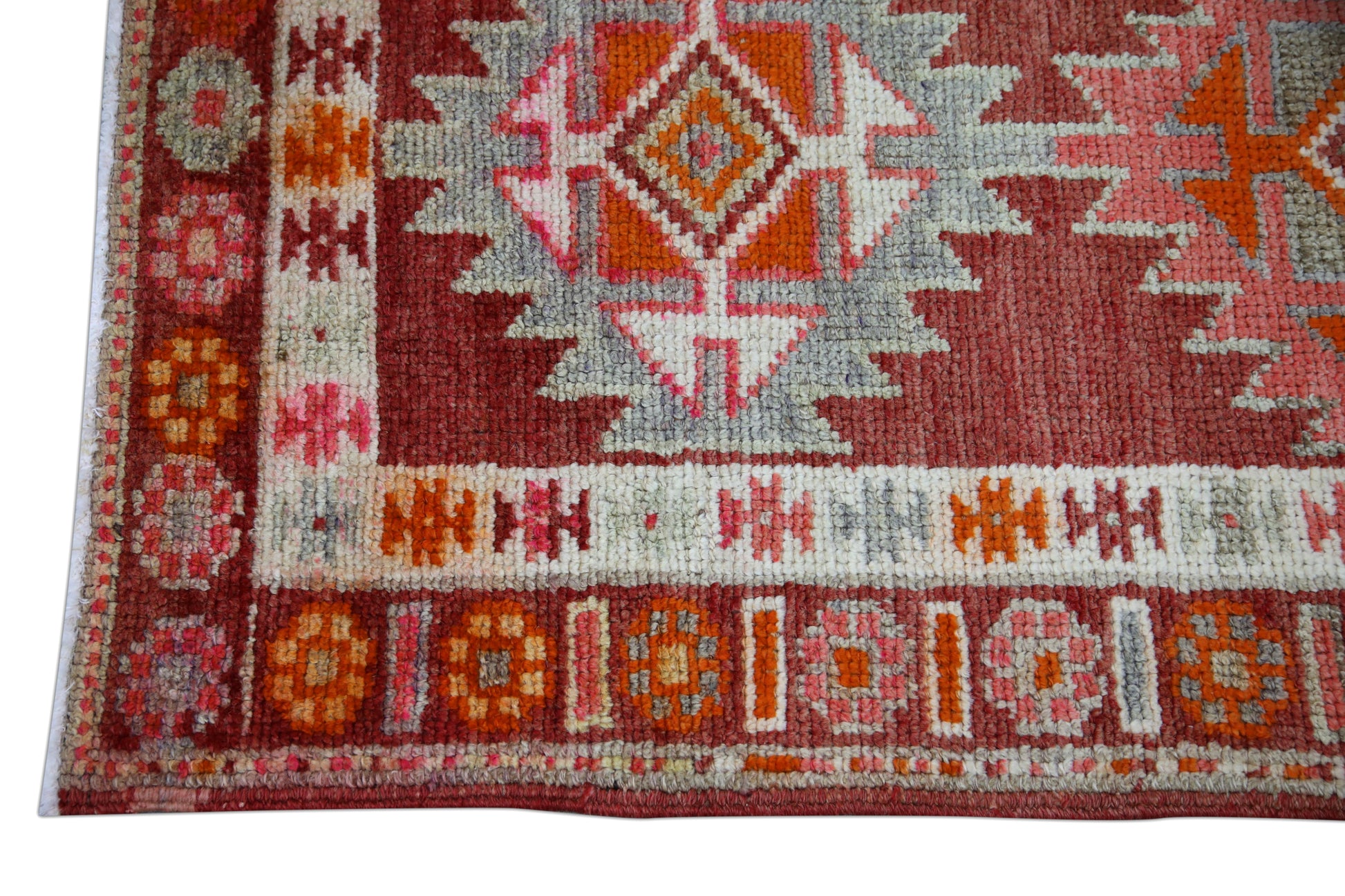 Turkish Vintage Anatolian Rug  2'9" x 14'1" #107