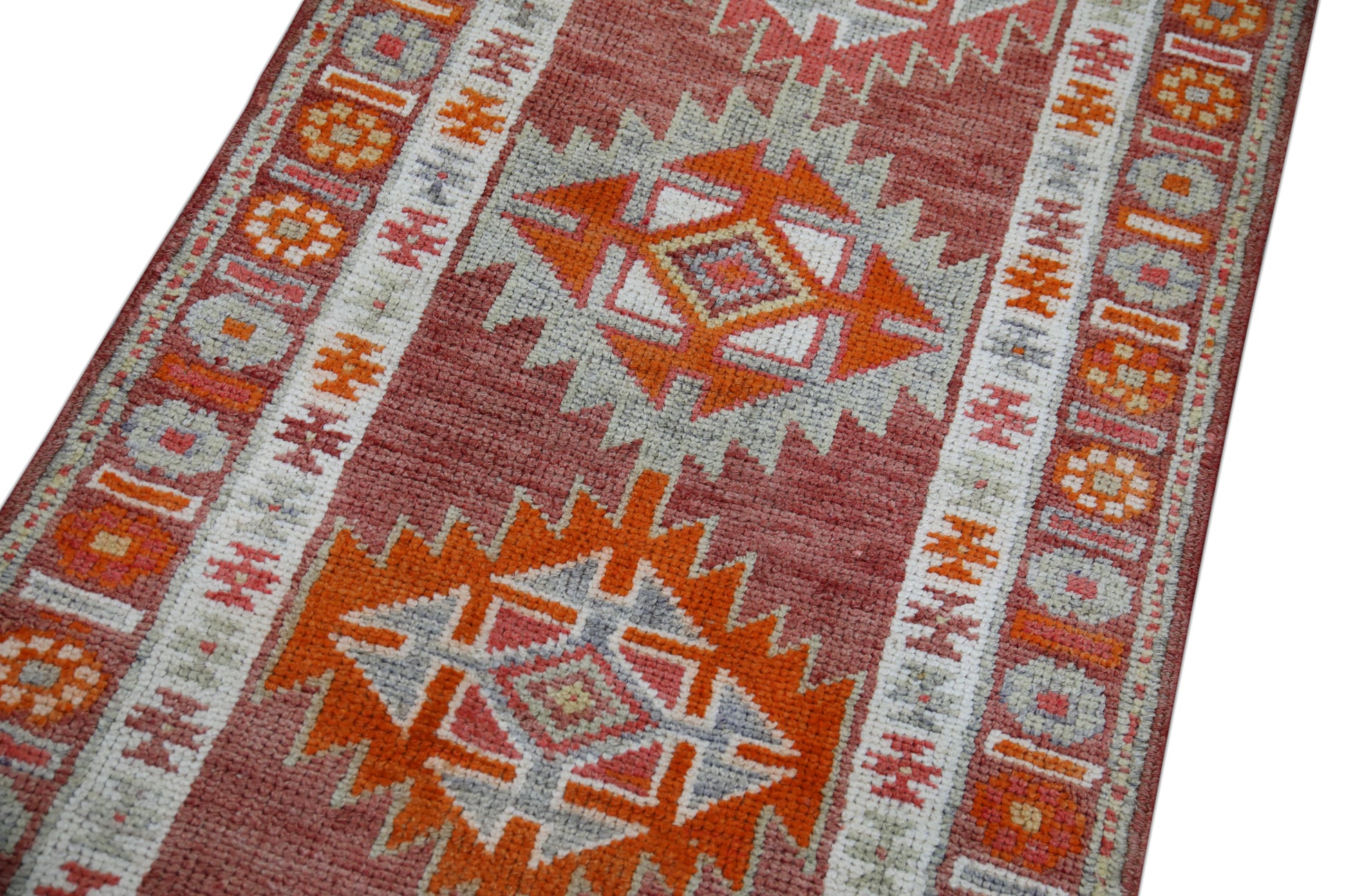 Turkish Vintage Anatolian Rug  2'9" x 14'1" #107