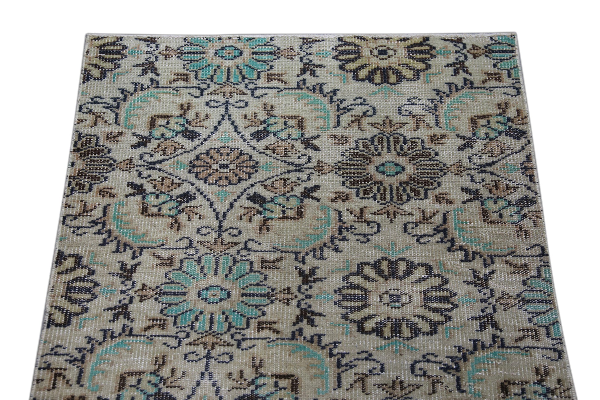 Turkish Vintage Anatolian Rug  2'9" x 10' #106