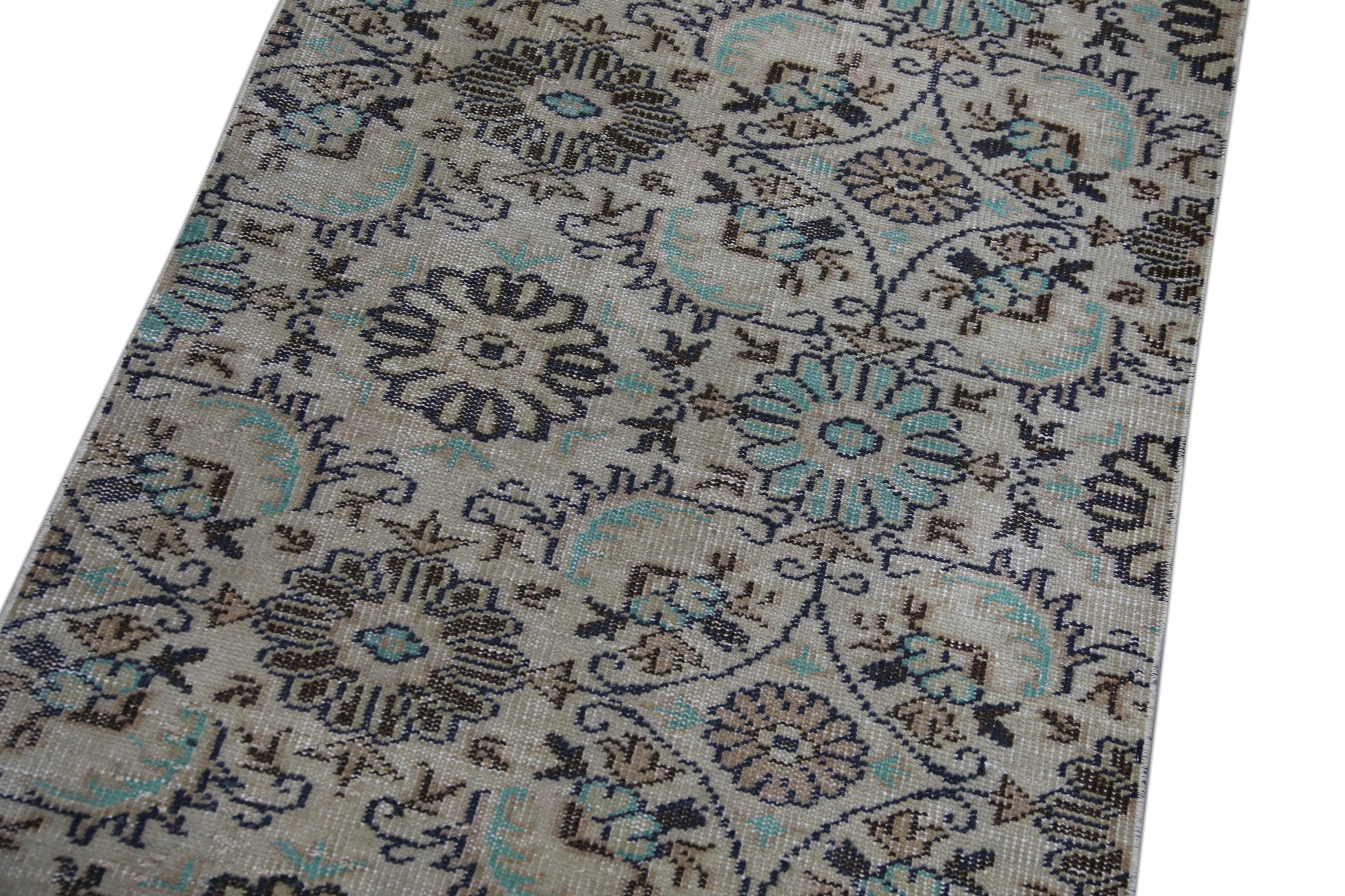 Turkish Vintage Anatolian Rug  2'9" x 10' #106