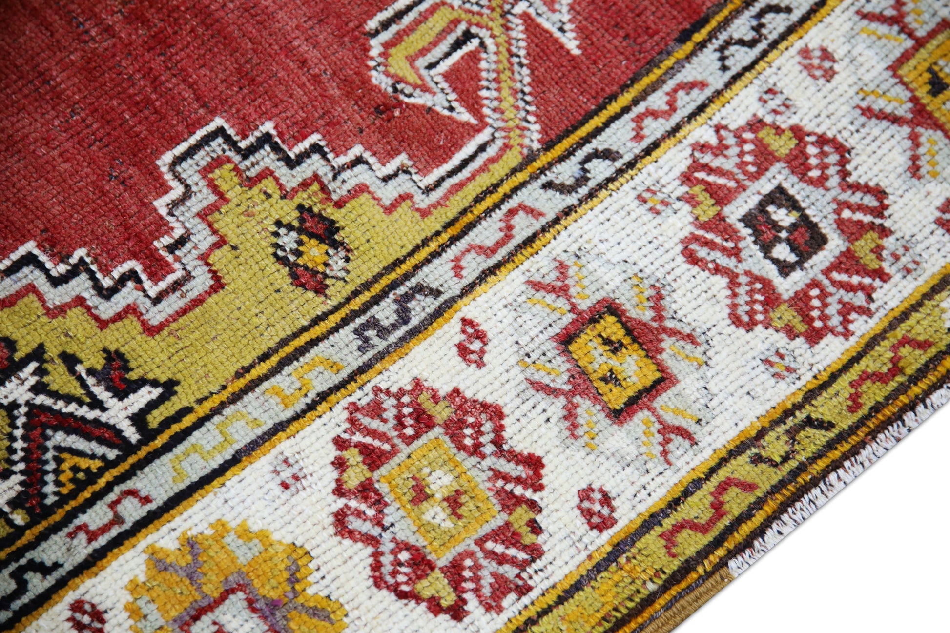 Turkish Vintage Anatolian Rug 3'5" x 5' #1031