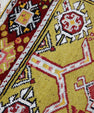 Turkish Vintage Anatolian Rug 3'5" x 5' #1031