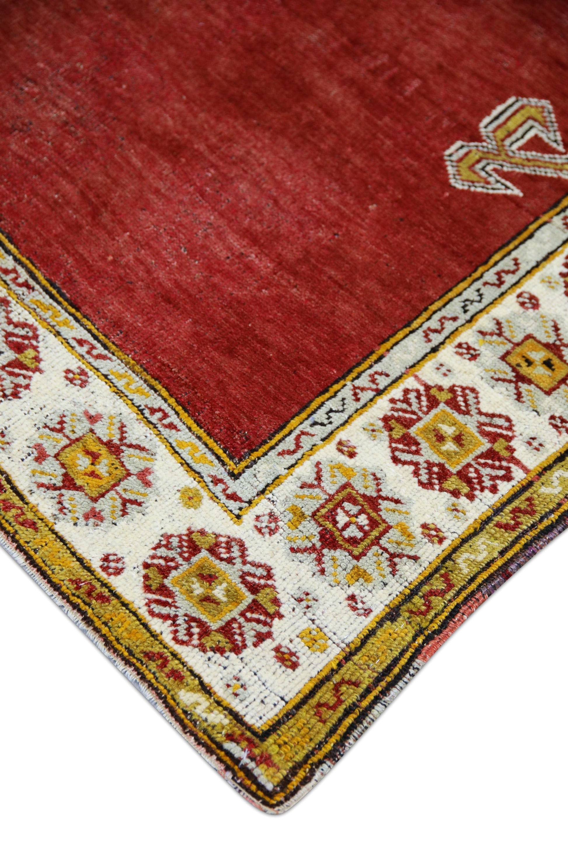 Turkish Vintage Anatolian Rug 3'5" x 5' #1031