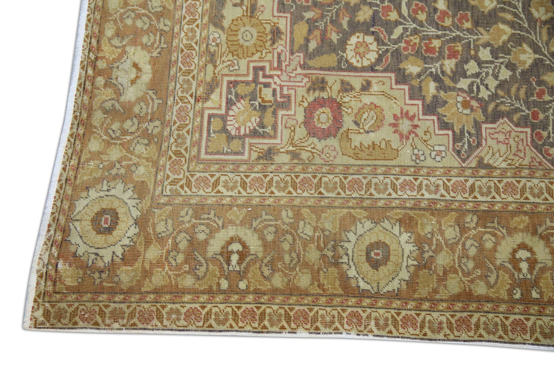 Turkish Vintage Anatolian Rug 4'2" x 6' #1015