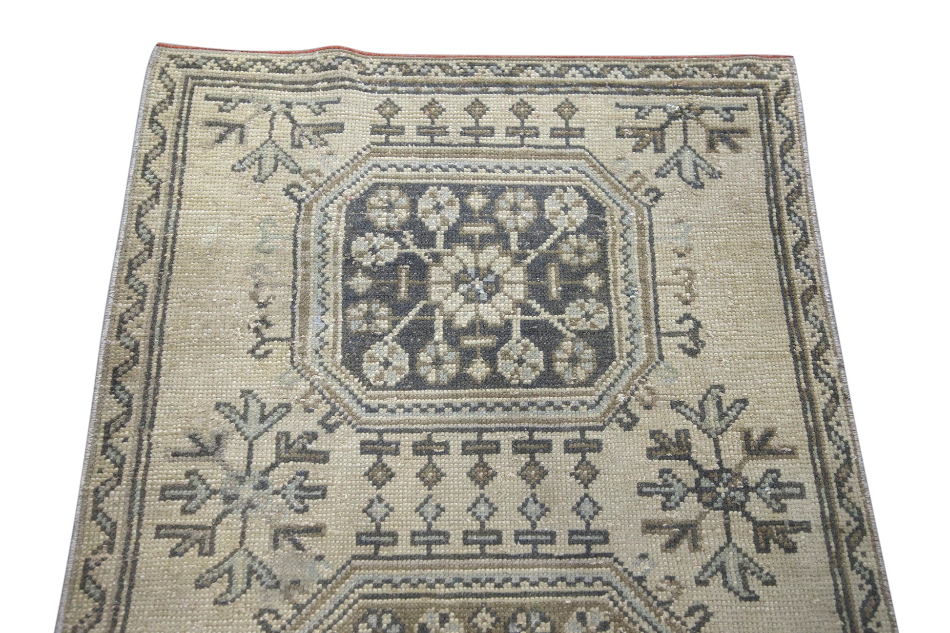Turkish Vintage Anatolian Rug  2'11" x 9'4" #61