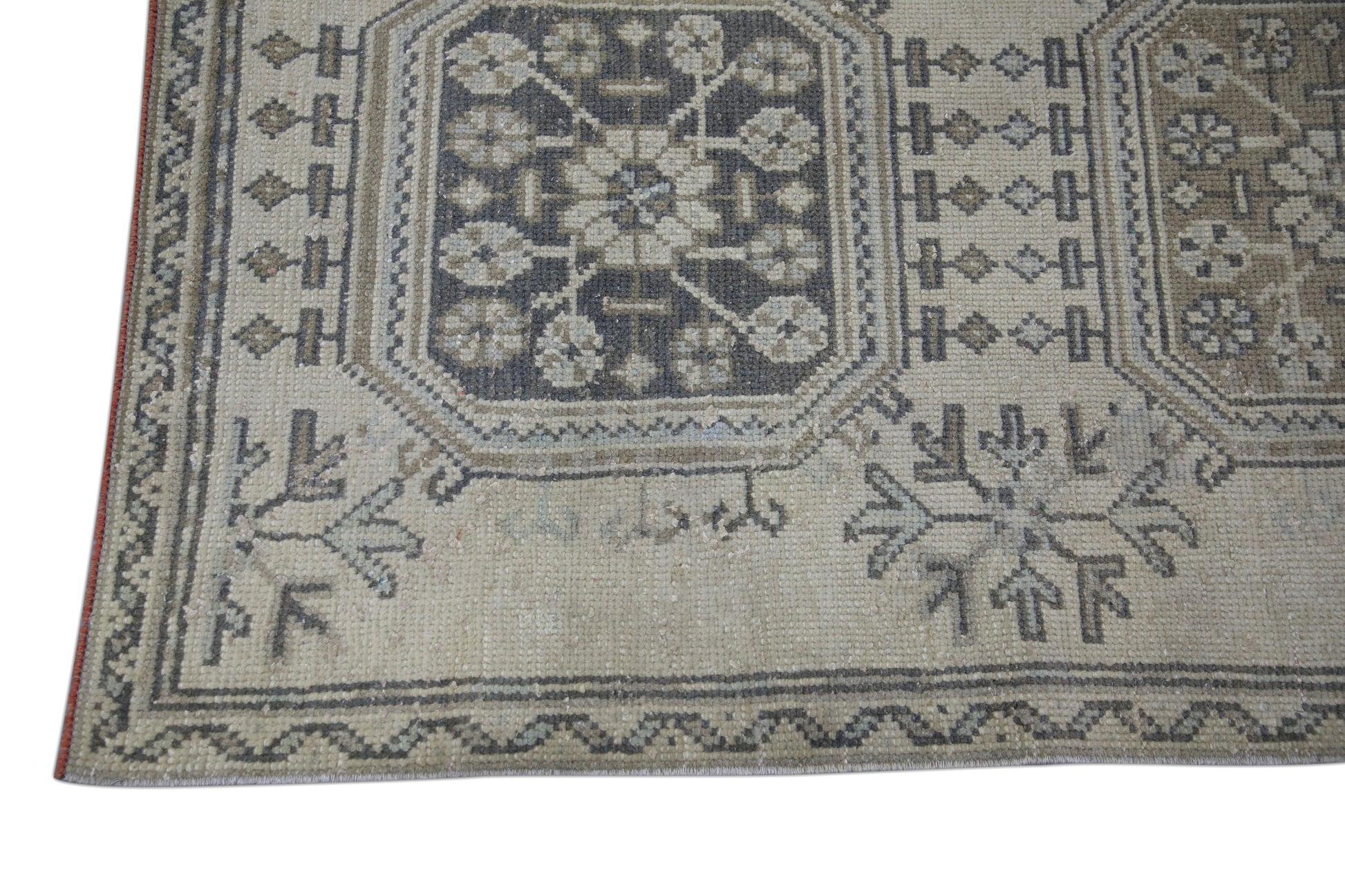 Turkish Vintage Anatolian Rug  2'11" x 9'4" #61