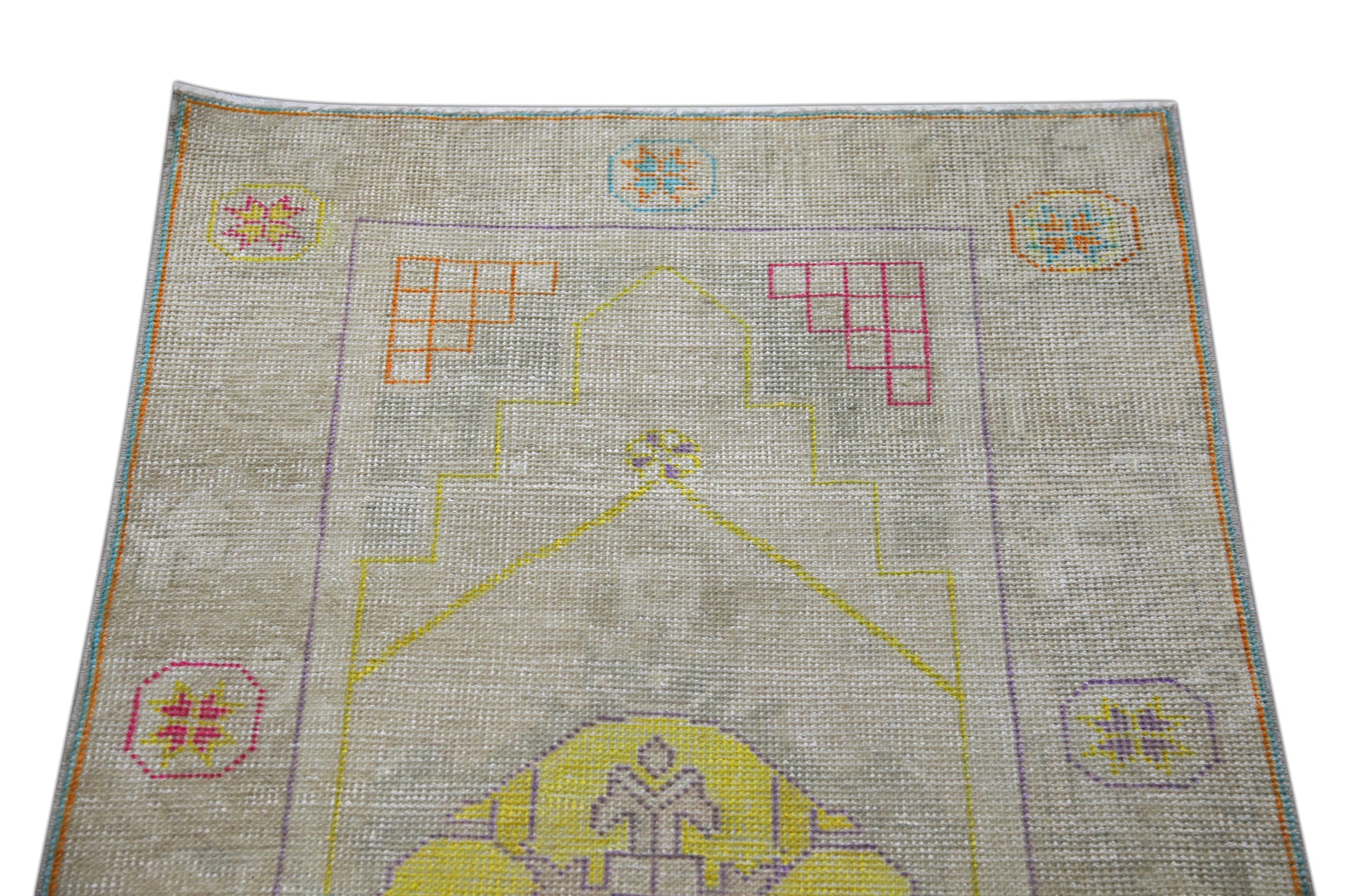 Turkish Vintage Anatolian Rug  2'8" x 9'4" #344