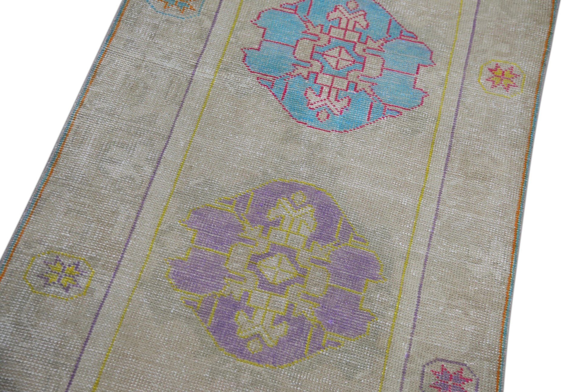 Turkish Vintage Anatolian Rug  2'8" x 9'4" #344