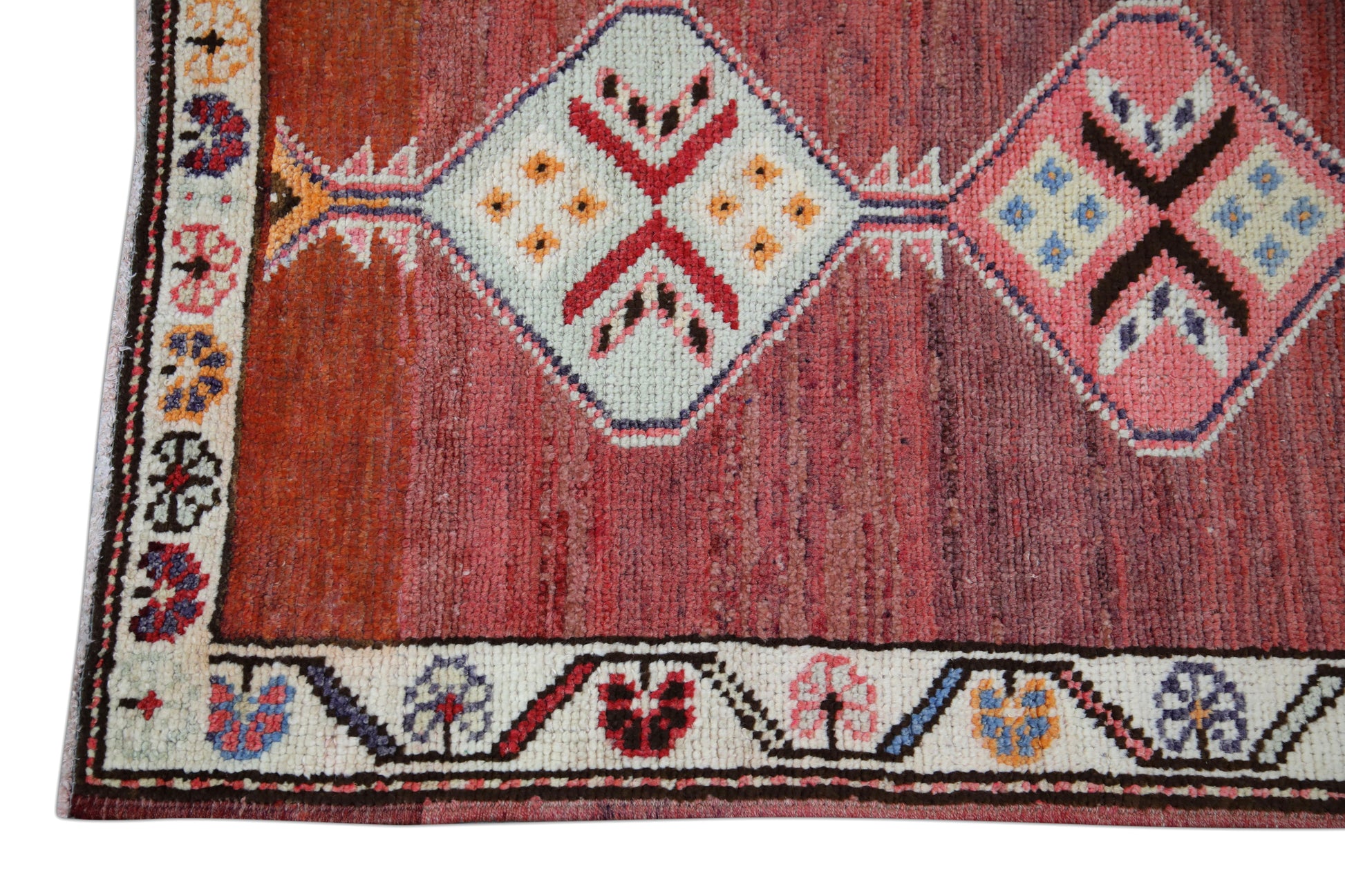 Turkish Vintage Anatolian Rug  2'7" x 11'9" #108