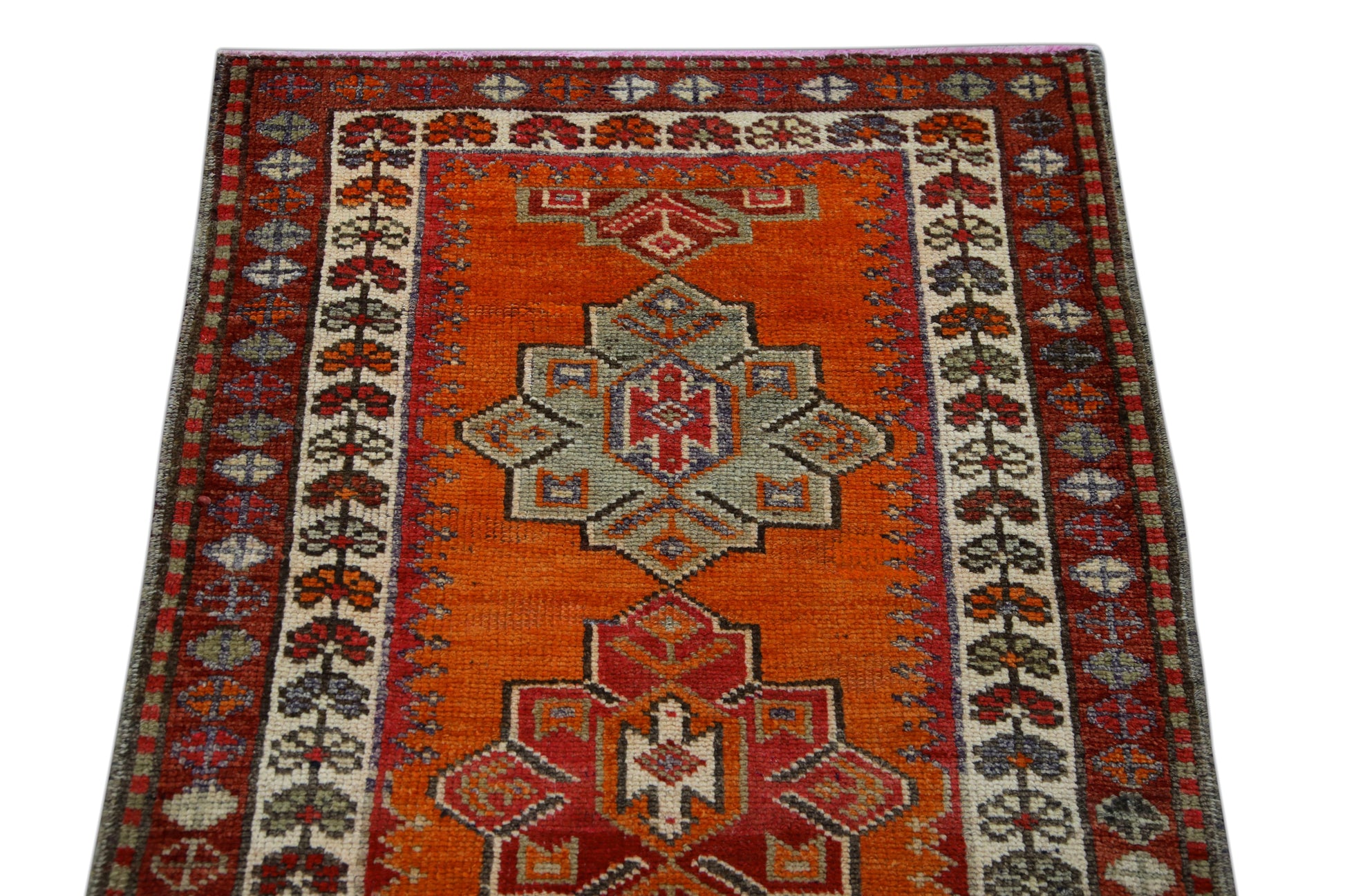 Turkish Vintage Anatolian Rug  3' x 13' #251