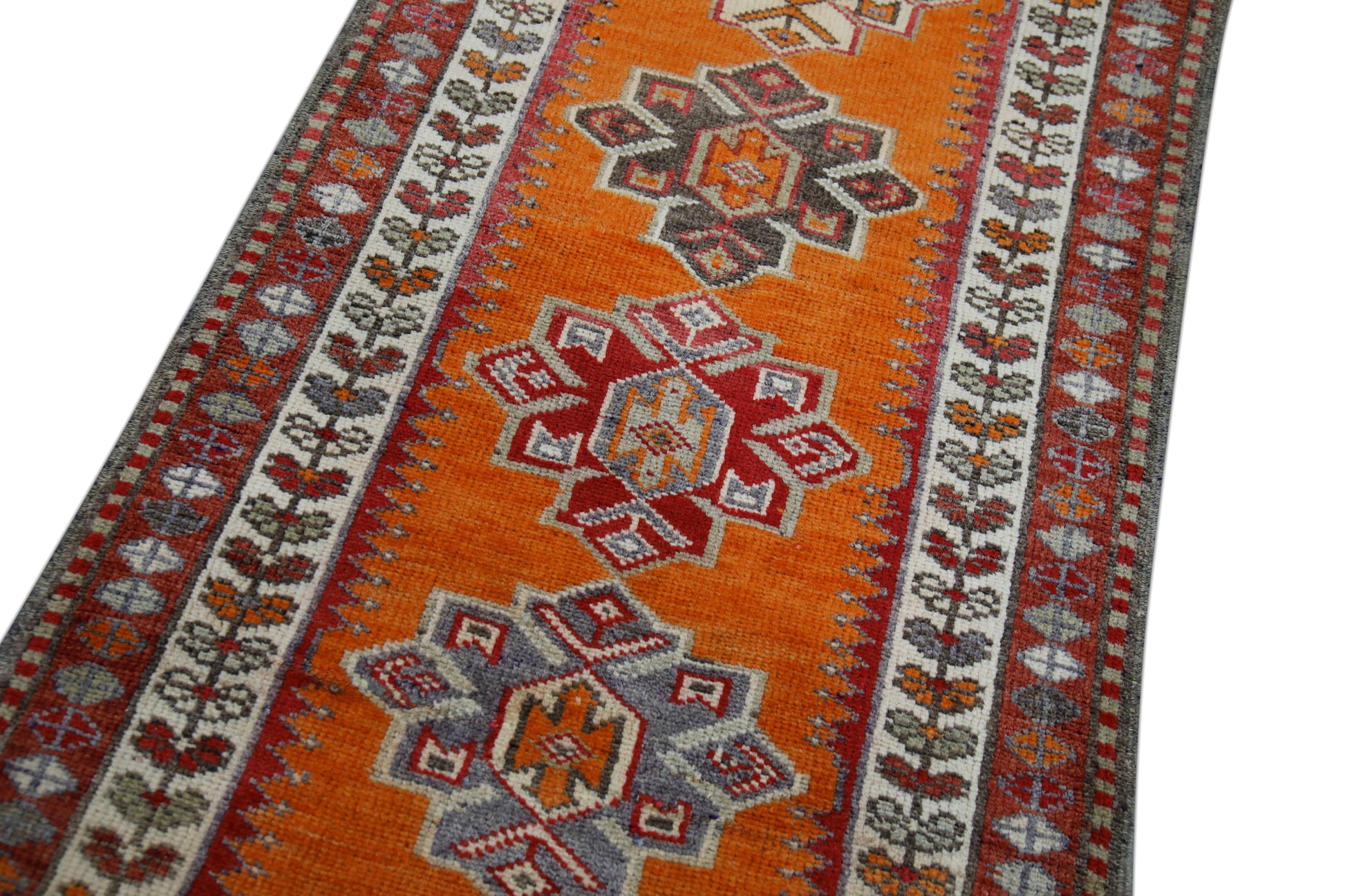 Turkish Vintage Anatolian Rug  3' x 13' #251