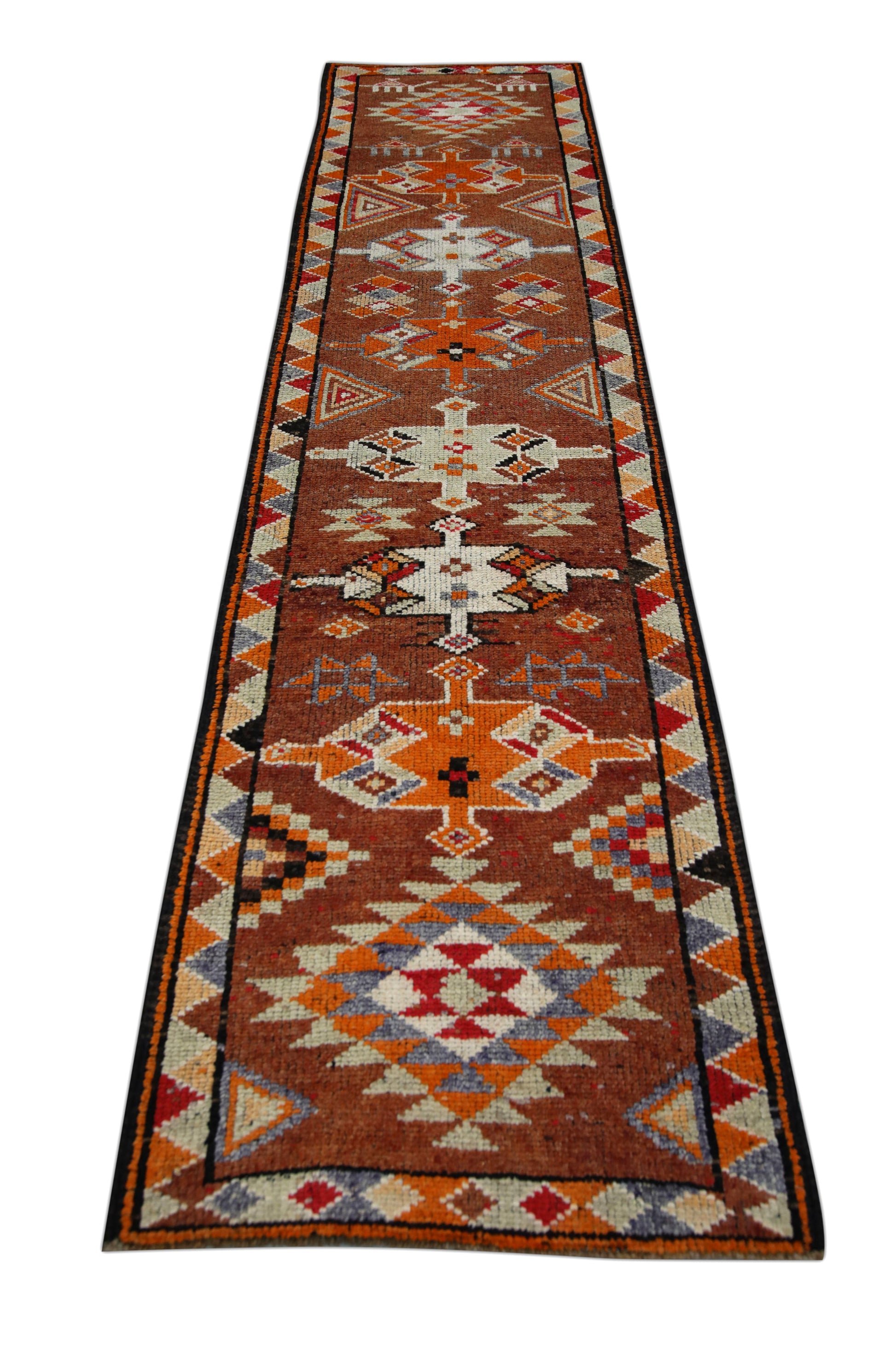 Turkish Vintage Anatolian Rug  2'10" x 11'6" #120