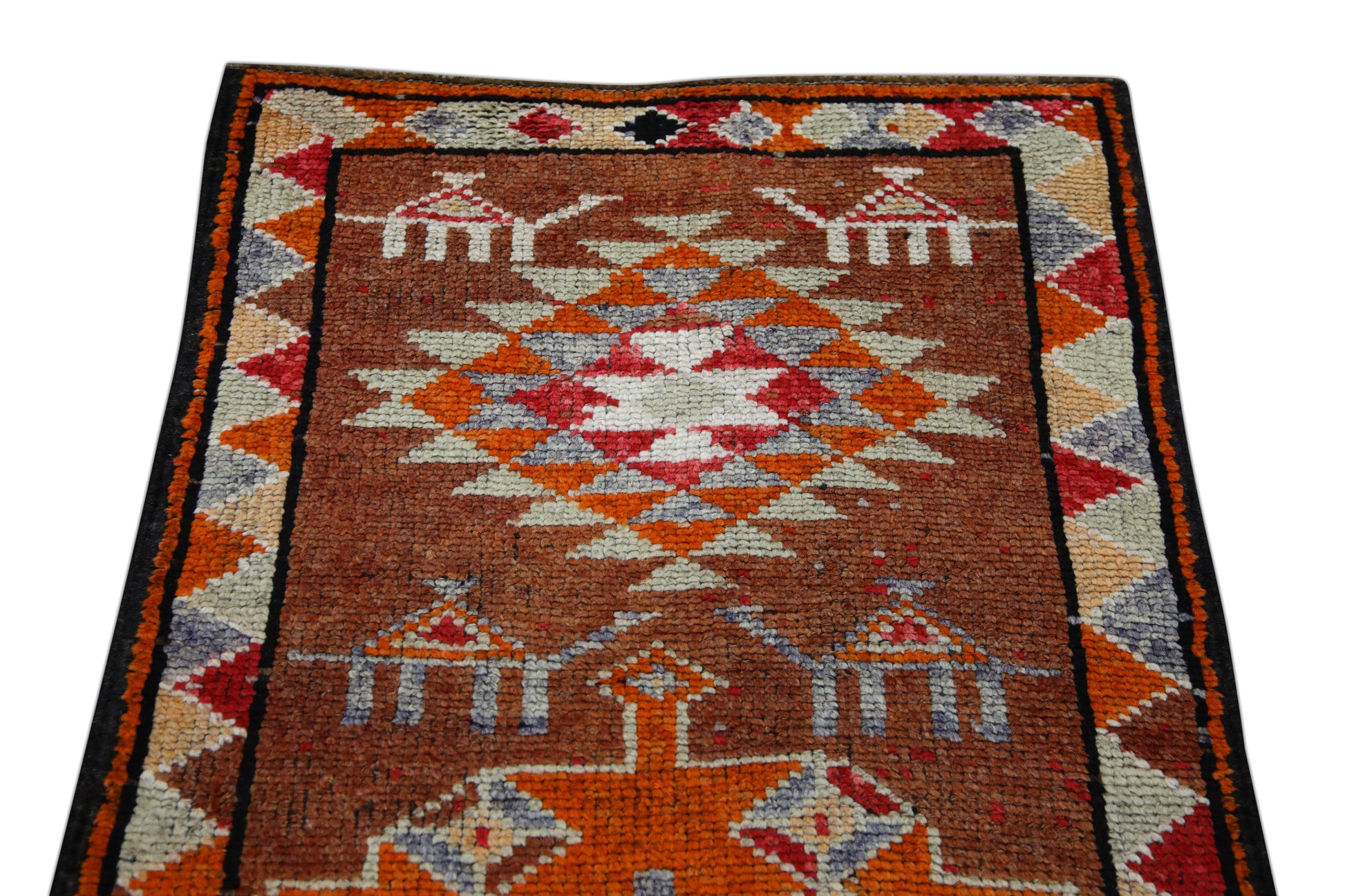 Turkish Vintage Anatolian Rug  2'10" x 11'6" #120