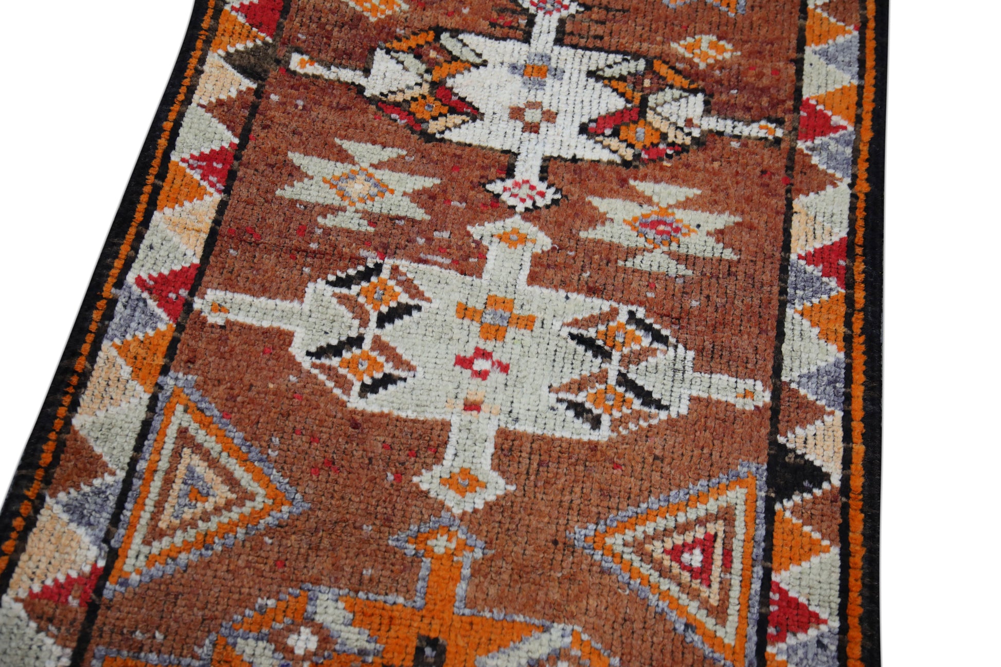 Turkish Vintage Anatolian Rug  2'10" x 11'6" #120