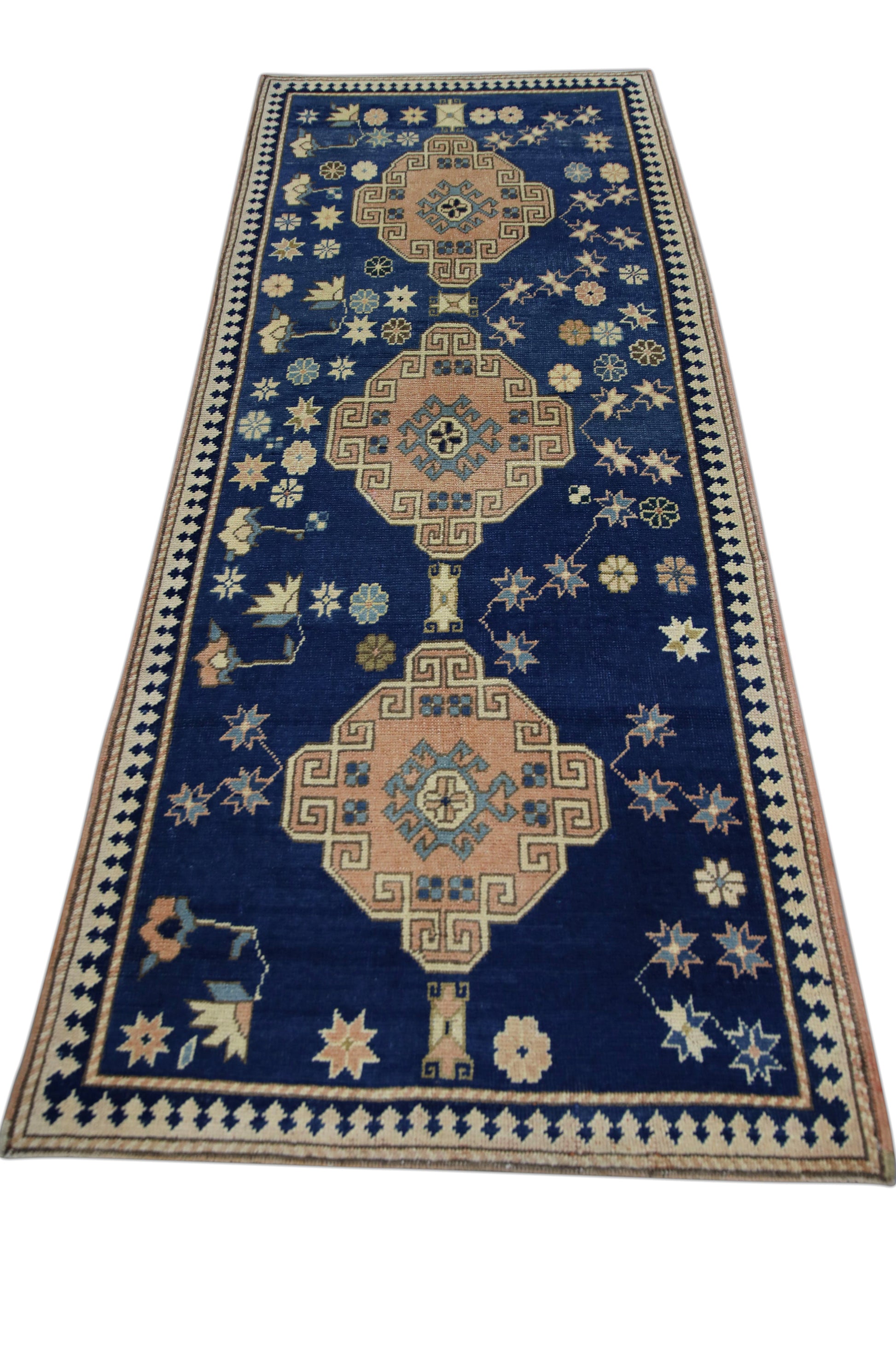 Turkish Vintage Anatolian Rug  3'7" x 9'10" #110