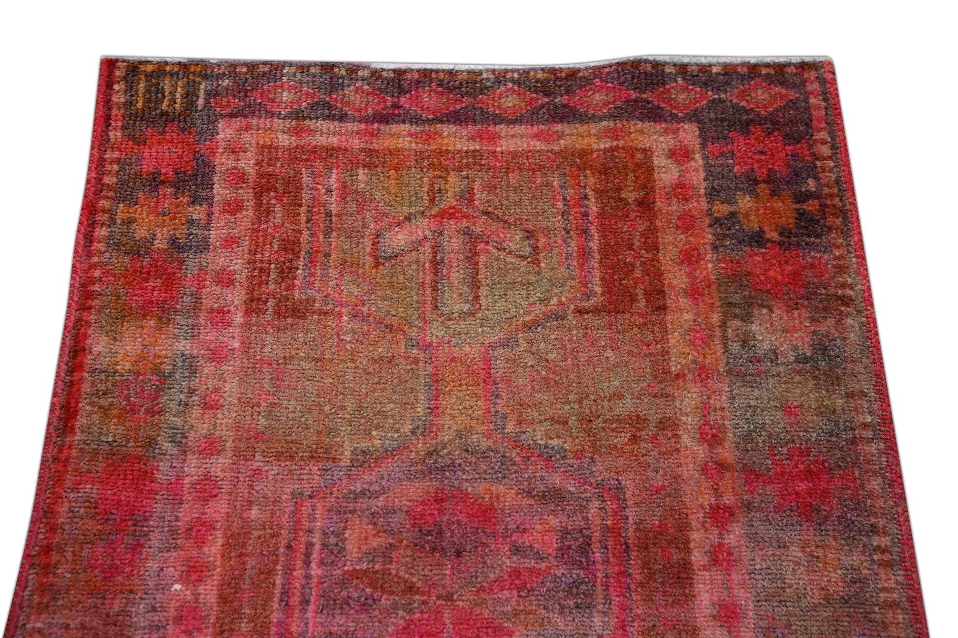 Turkish Vintage Anatolian Rug  3' x 11'9" #325