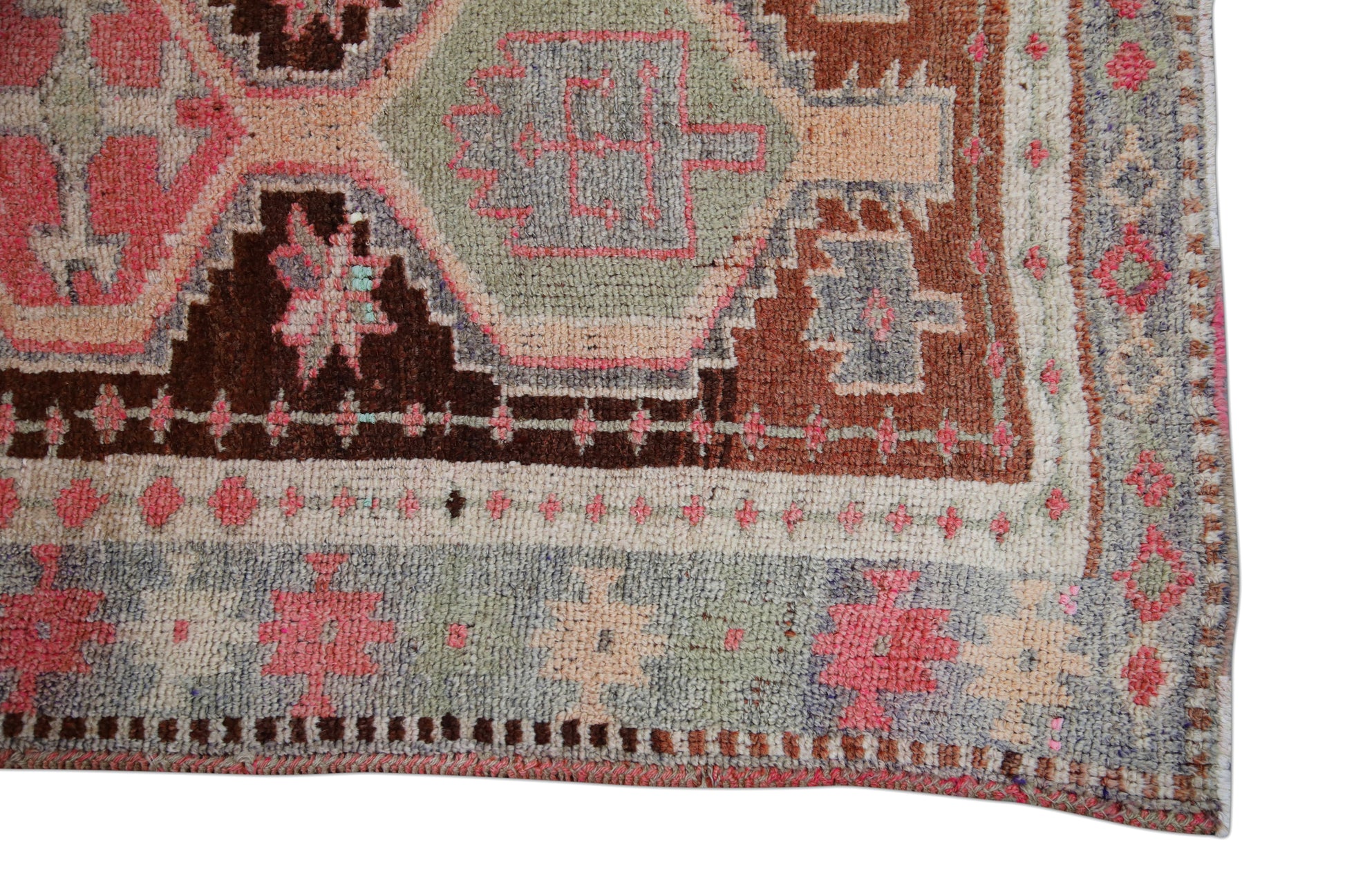 Turkish Vintage Anatolian Rug  3' x 11'9" #325