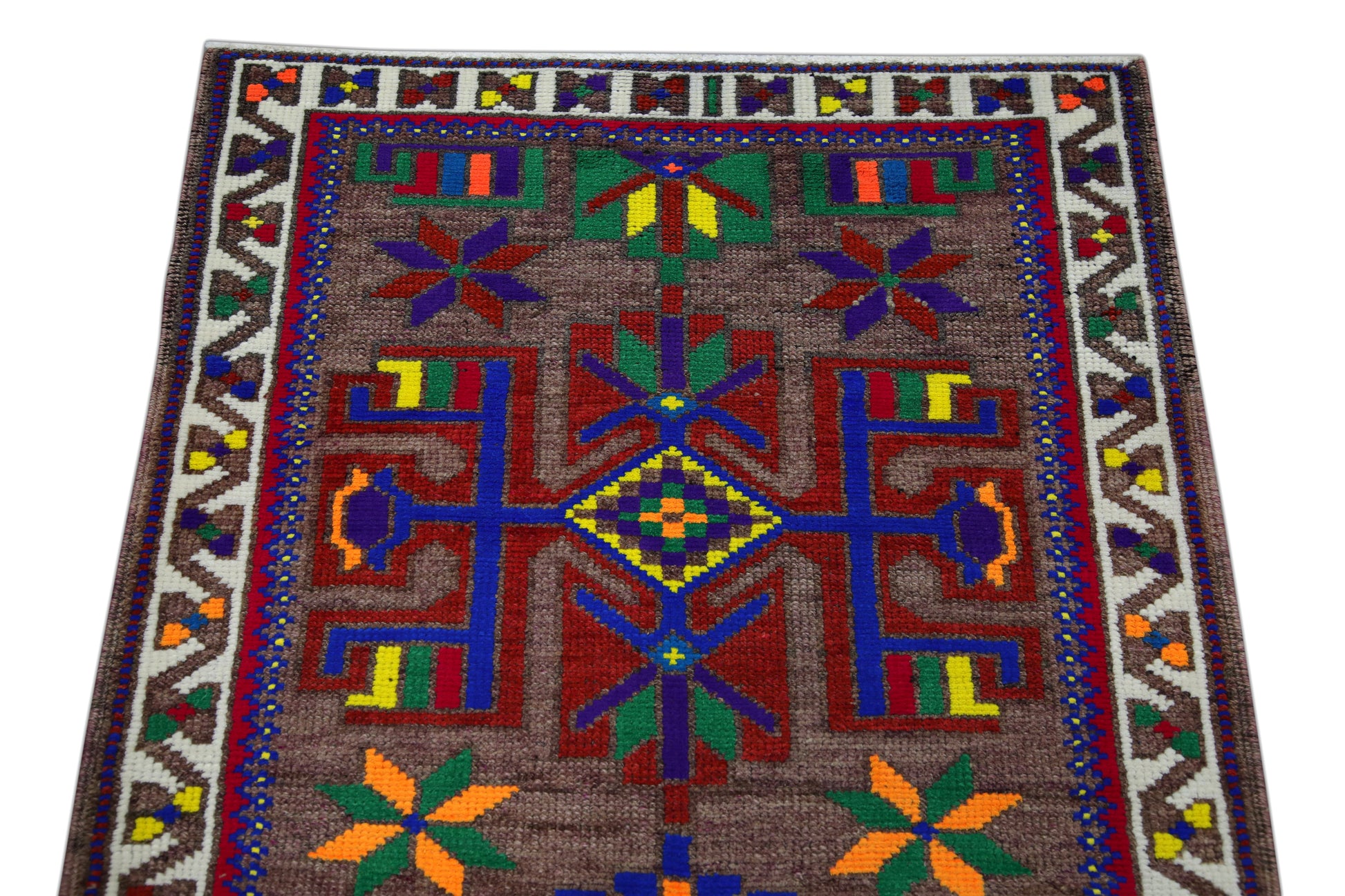 Turkish Vintage Anatolian Rug  3' x 12'6" #27