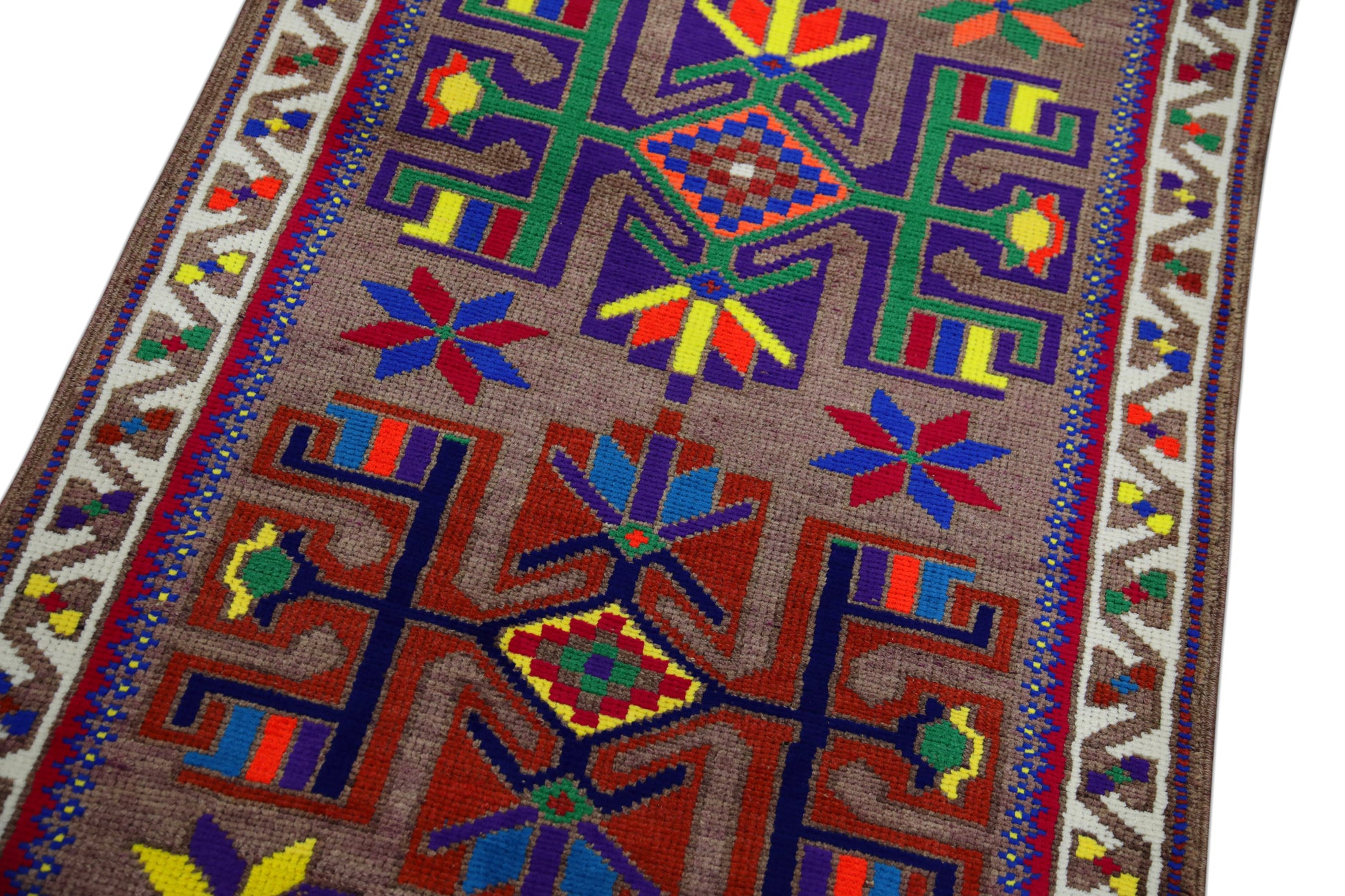 Turkish Vintage Anatolian Rug  3' x 12'6" #27