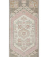 Oriental Hand Knotted Vintage Turkish Mini Rug 1'4" x 2'8" #8599