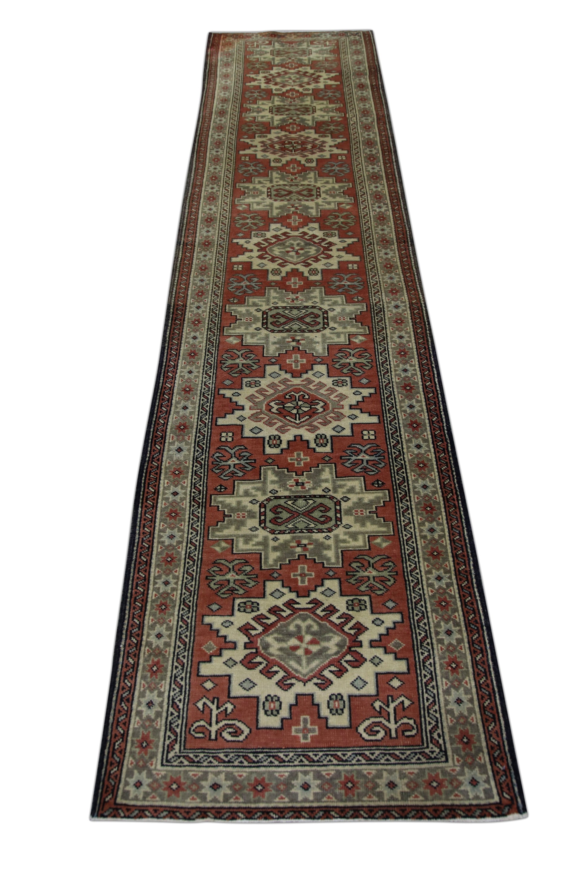 Turkish Vintage Anatolian Rug  2'8" x 11'3" #26