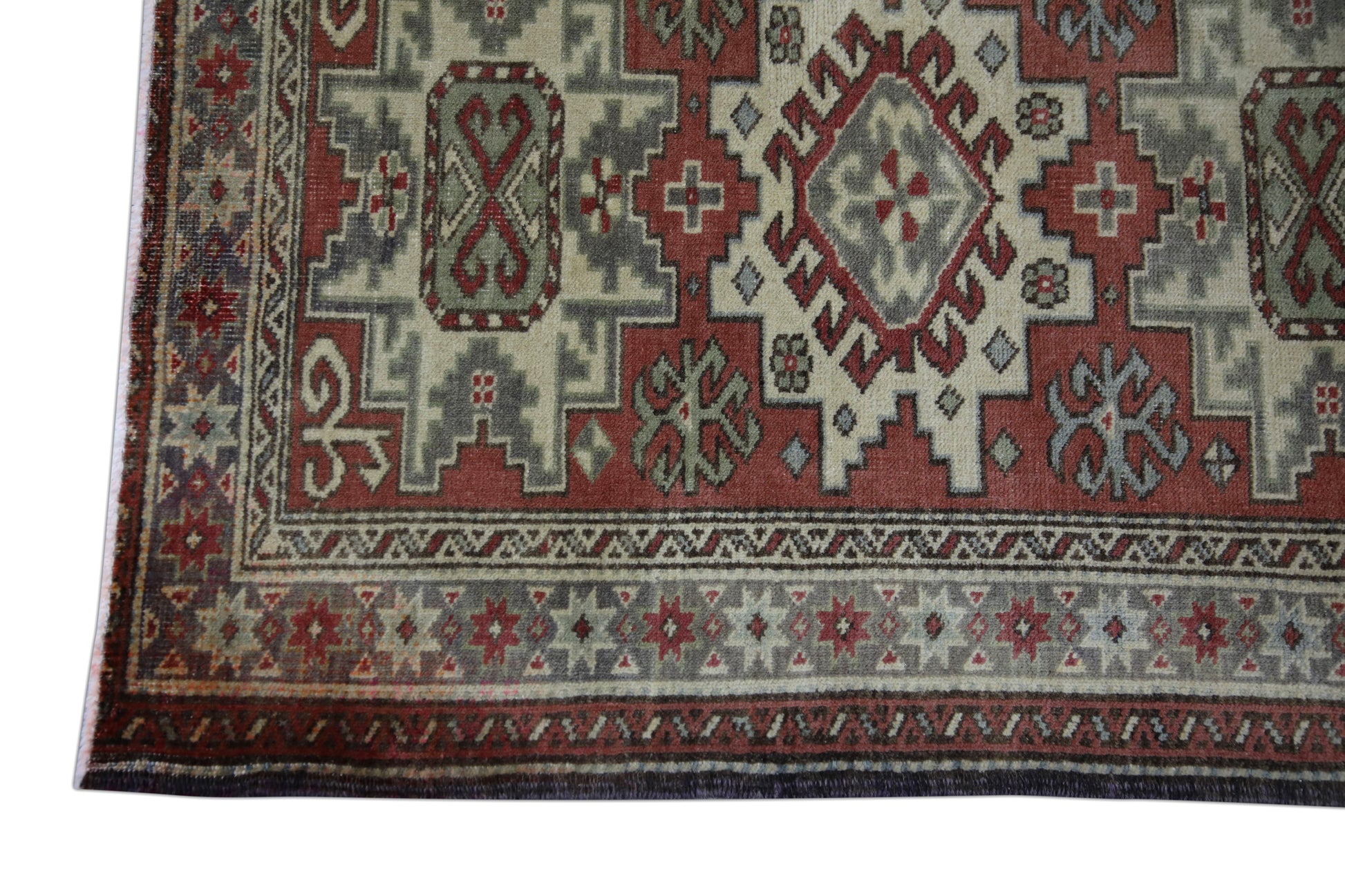Turkish Vintage Anatolian Rug  2'8" x 11'3" #26