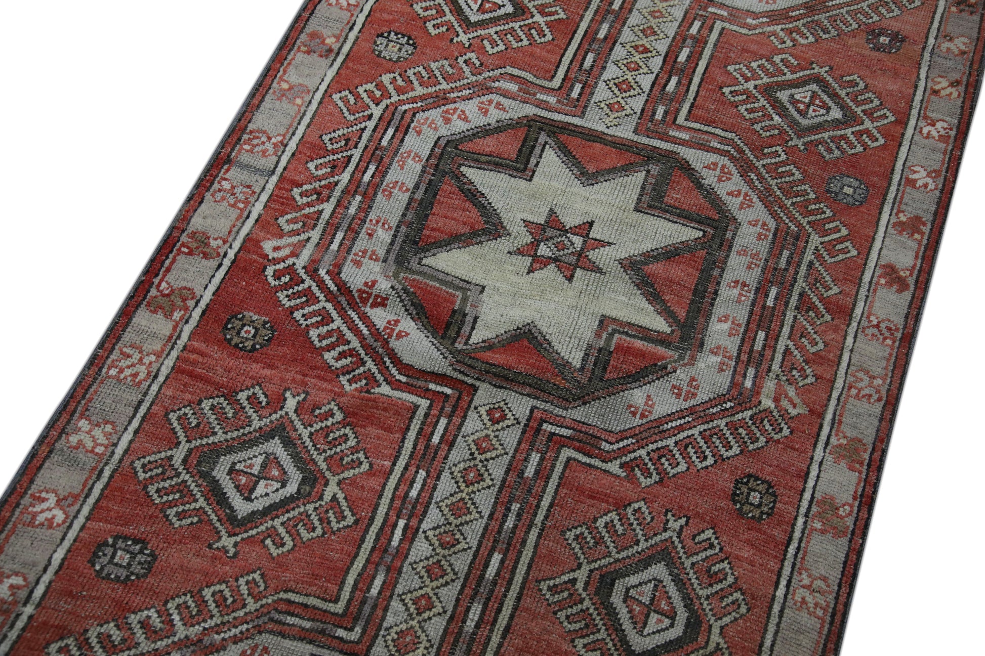 Turkish Vintage Anatolian Rug  3'1" x 8'11" #164