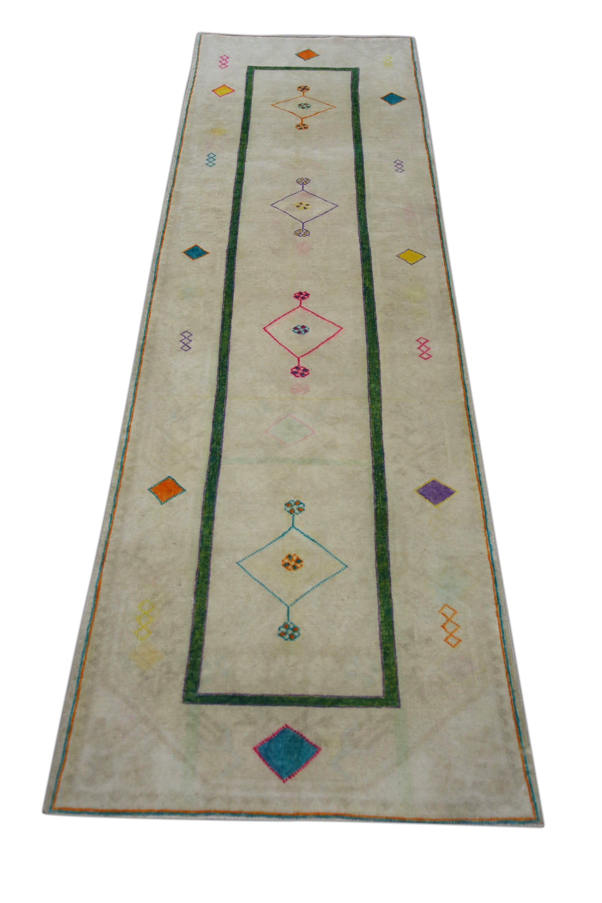 Turkish Vintage Anatolian Rug  2'7" x 9'1" #54