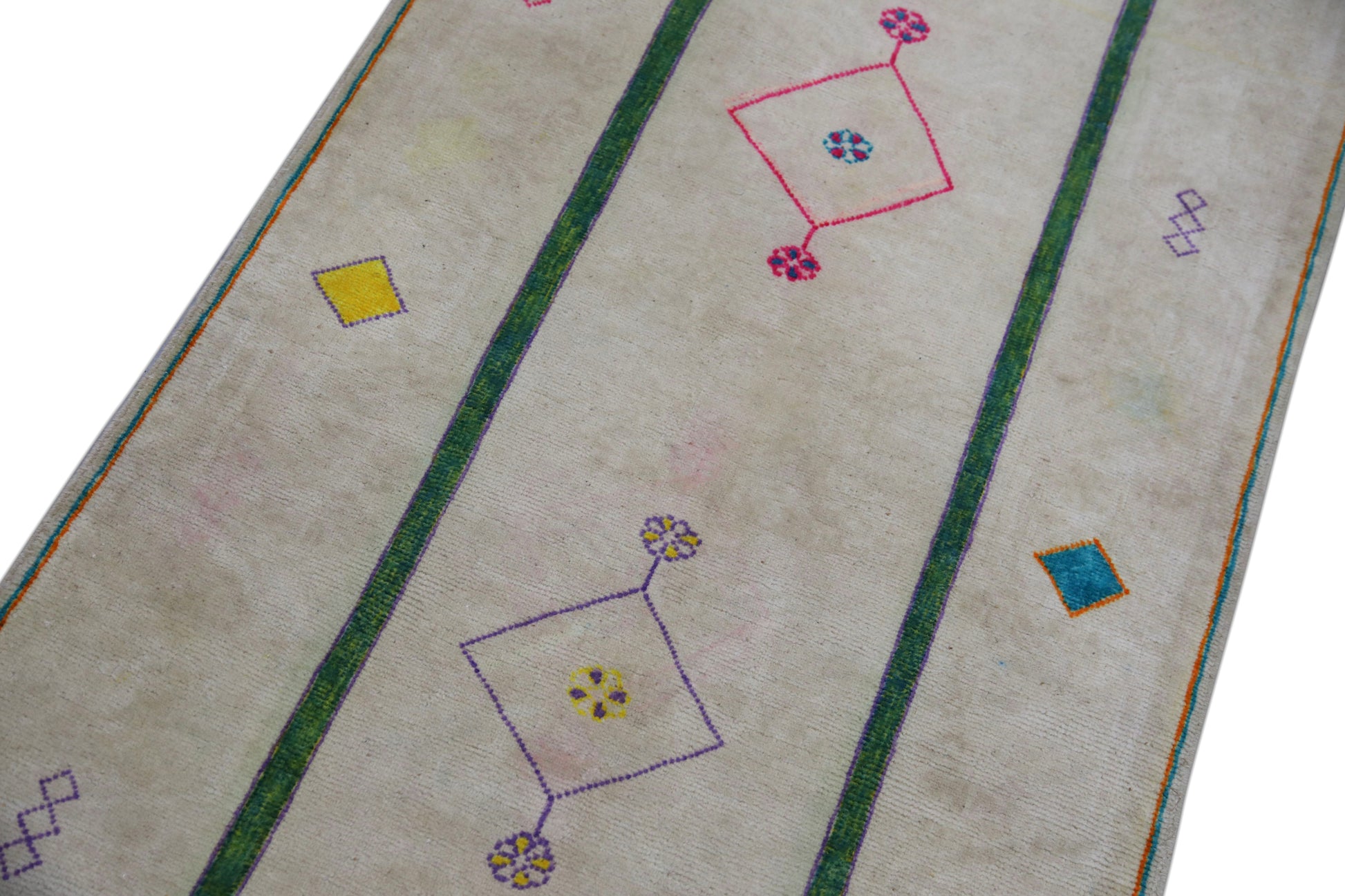 Turkish Vintage Anatolian Rug  2'7" x 9'1" #54