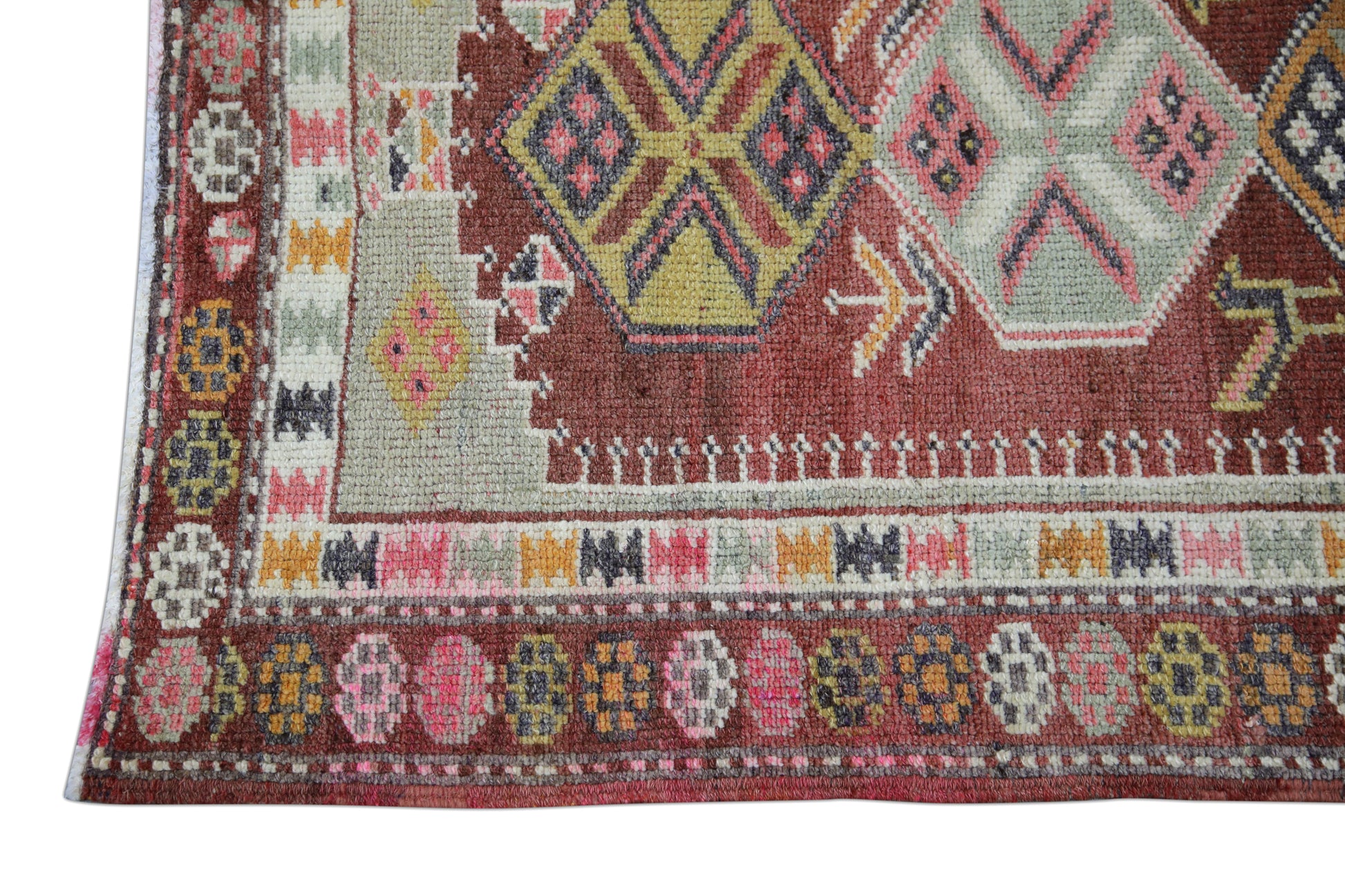 Turkish Vintage Anatolian Rug  2'9" x 12'9" #111