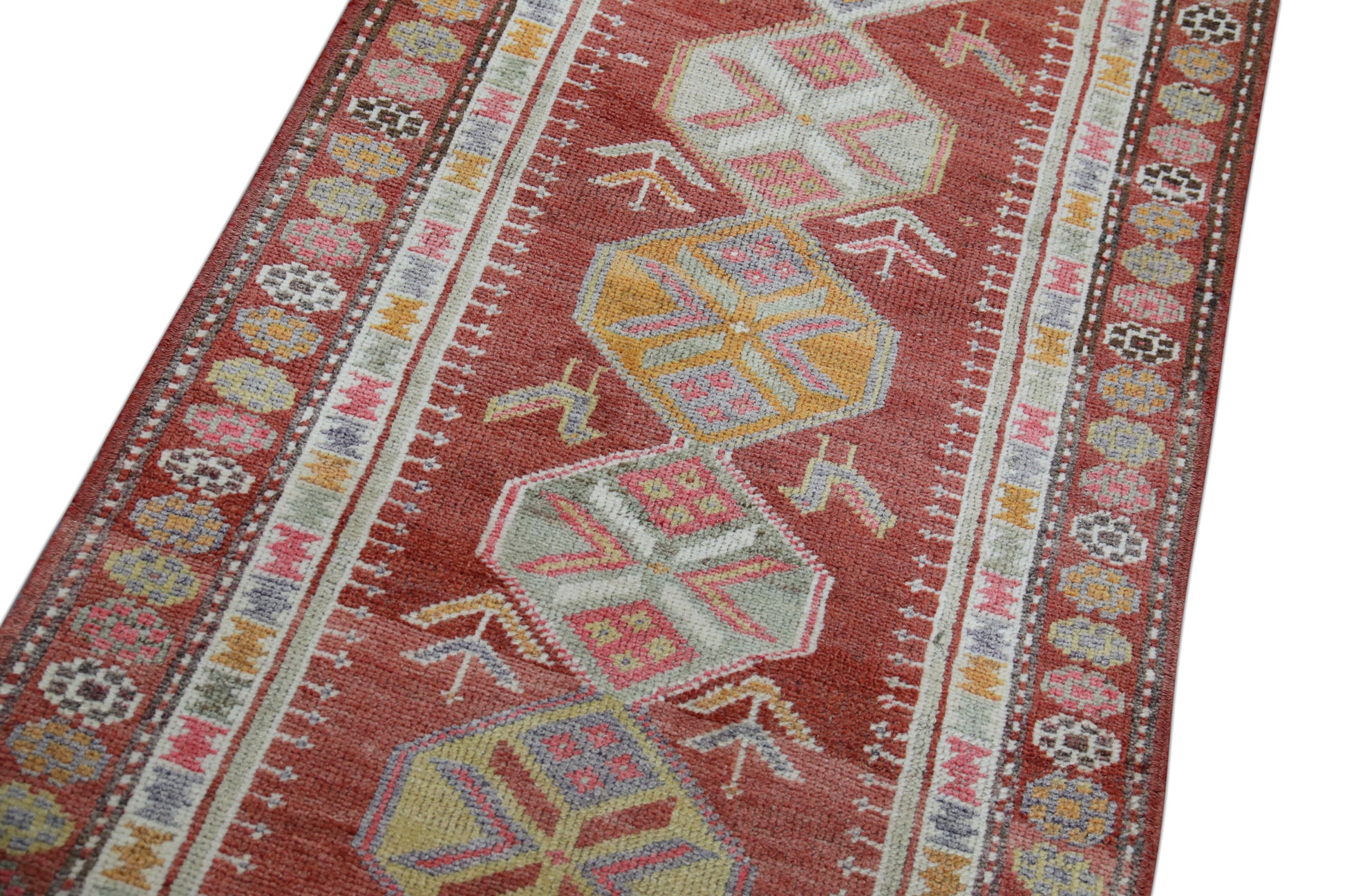 Turkish Vintage Anatolian Rug  2'9" x 12'9" #111