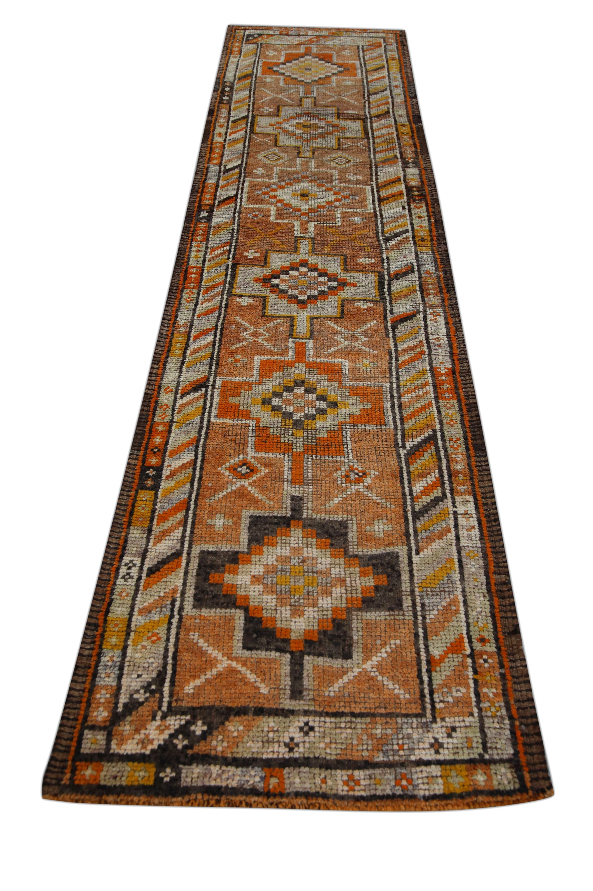 Turkish Vintage Anatolian Rug  2'11" x 11'9" #294