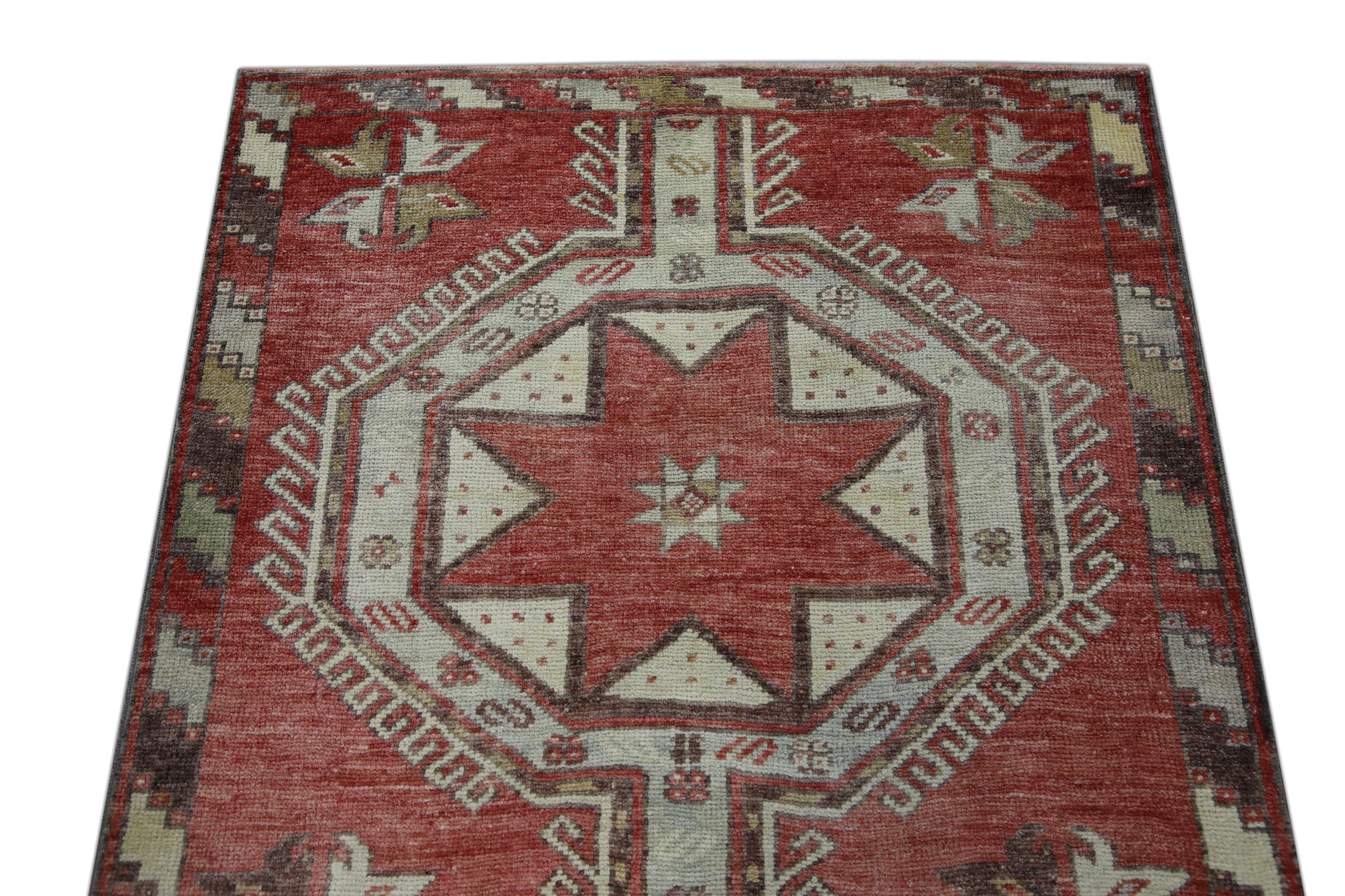 Turkish Vintage Anatolian Rug  3'1" x 10' #326
