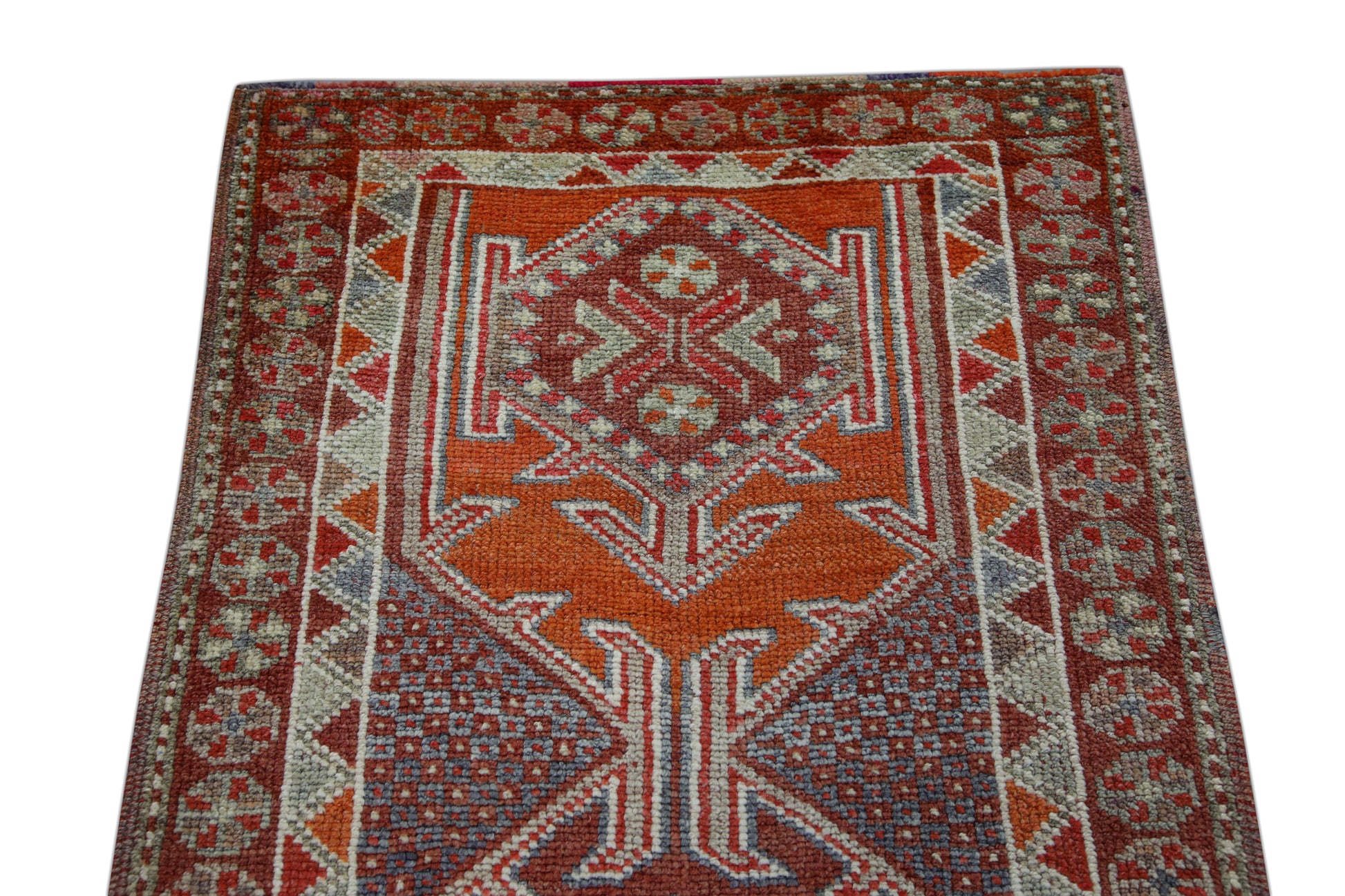 Turkish Vintage Anatolian Rug  2'11" x 12'7" #159