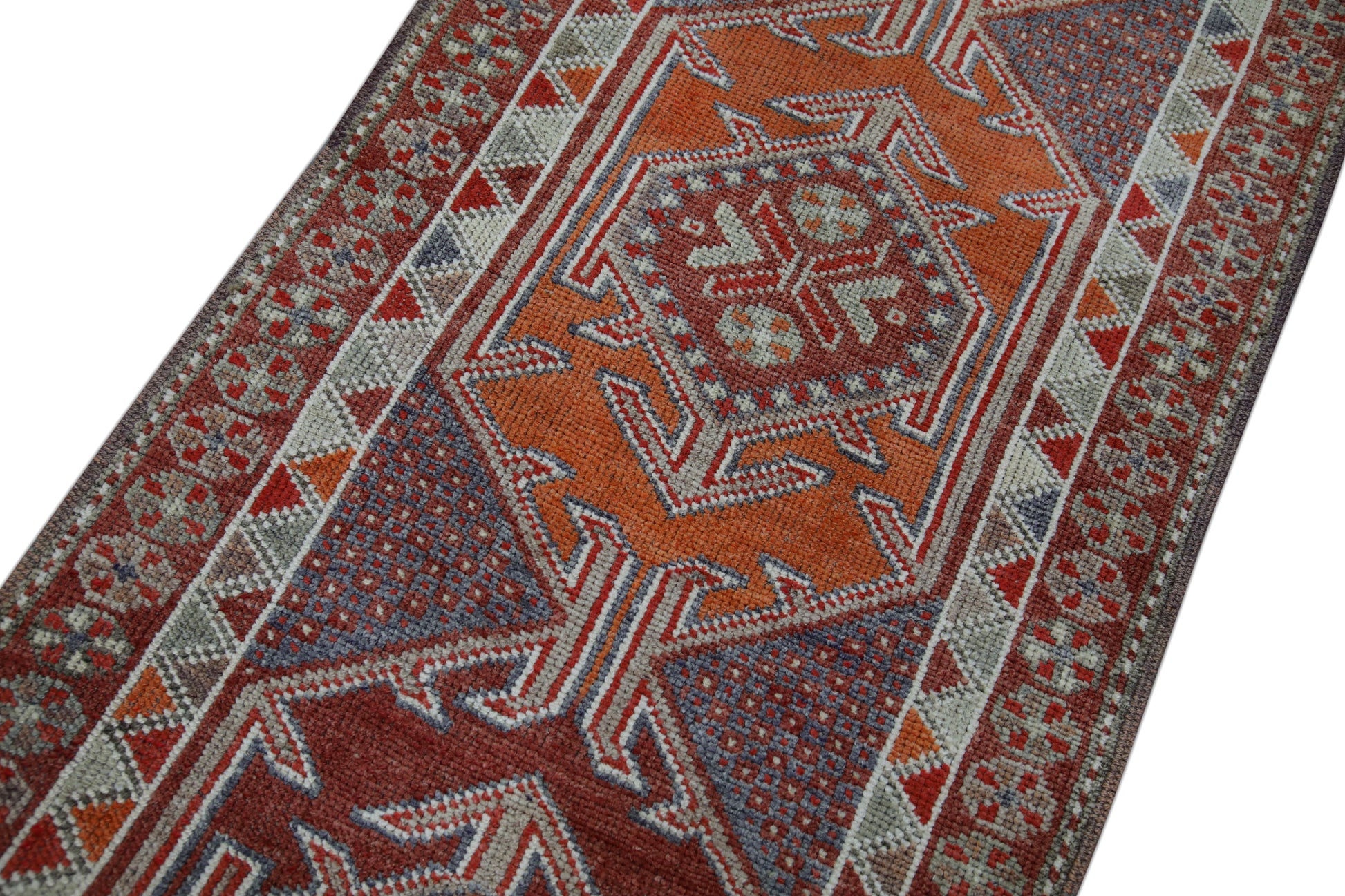 Turkish Vintage Anatolian Rug  2'11" x 12'7" #159