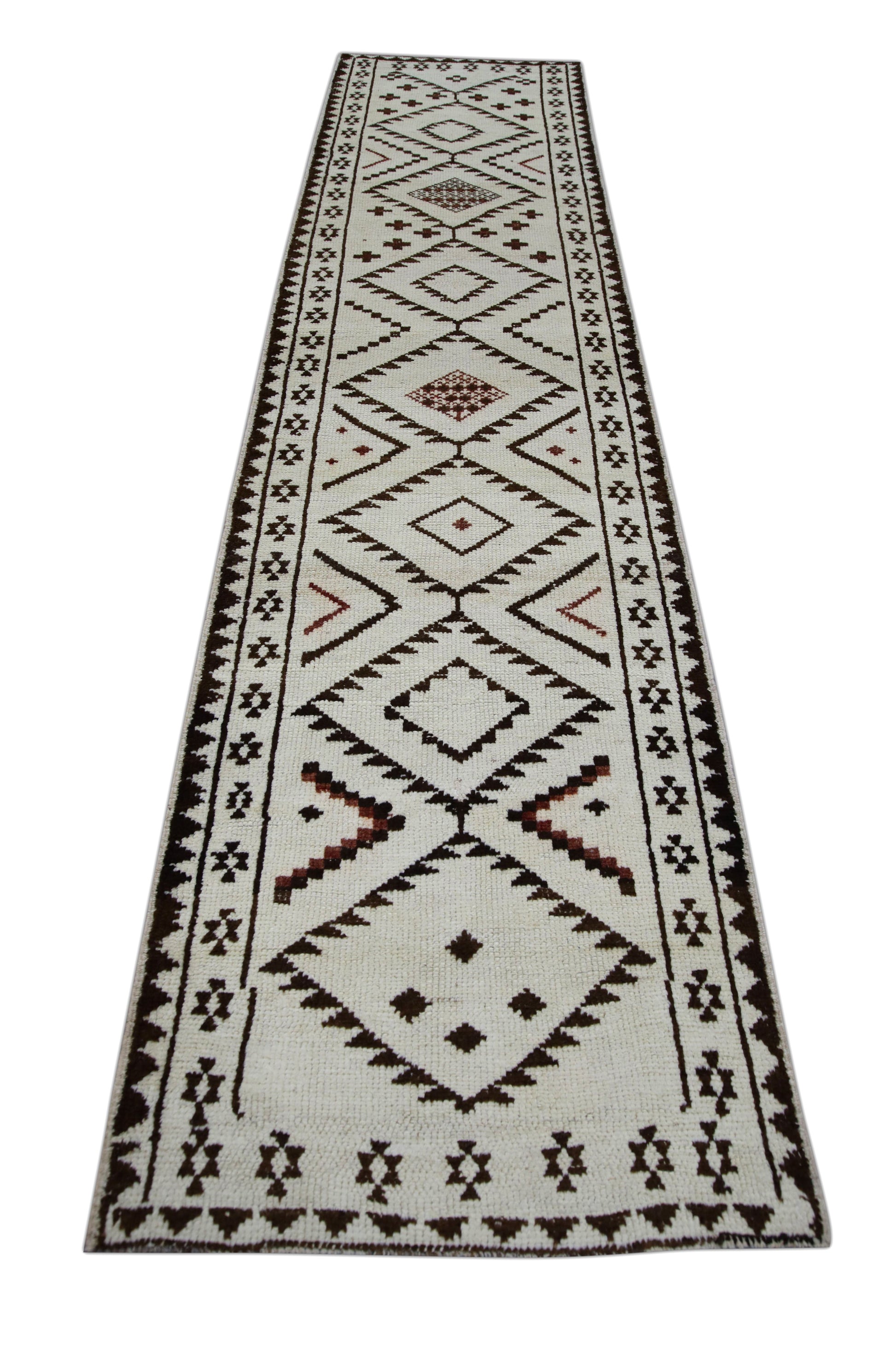Turkish Vintage Anatolian Rug  3'1" x 12'10" #166