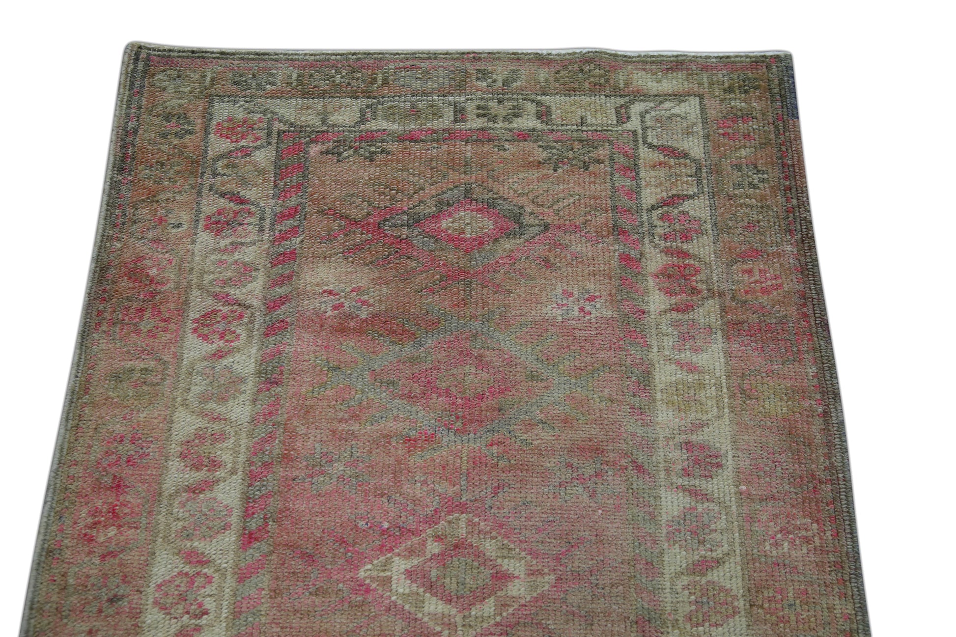 Turkish Vintage Anatolian Rug  2'10" x 10'10" #79