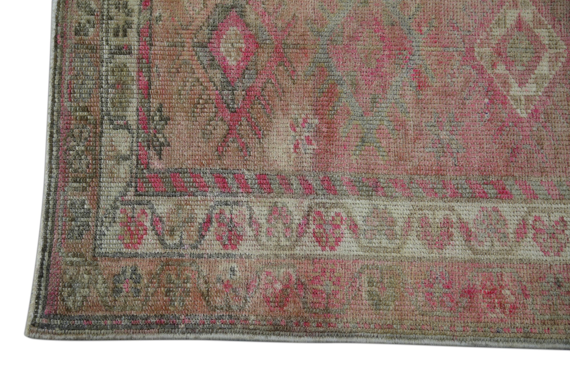 Turkish Vintage Anatolian Rug  2'10" x 10'10" #79