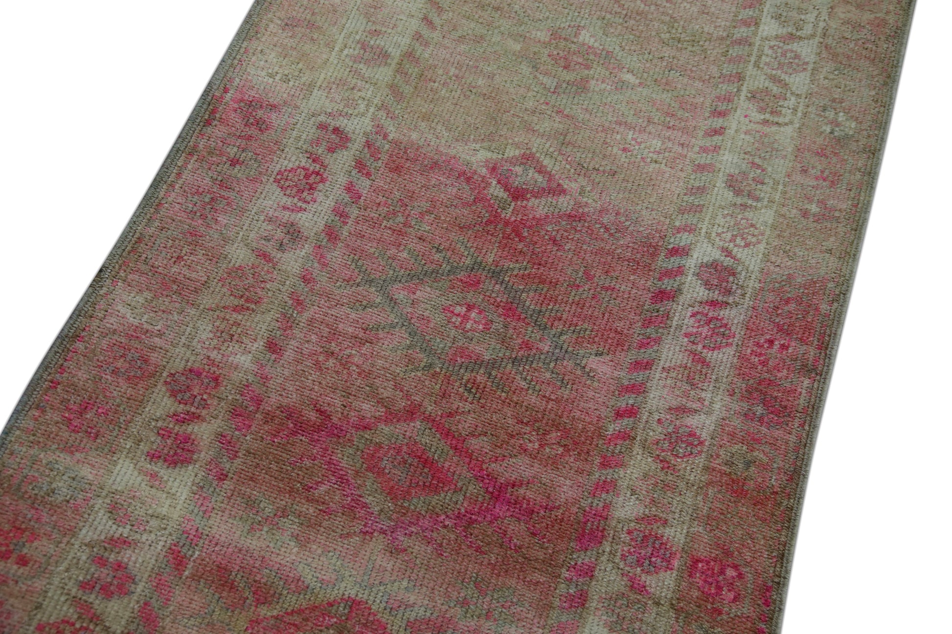 Turkish Vintage Anatolian Rug  2'10" x 10'10" #79
