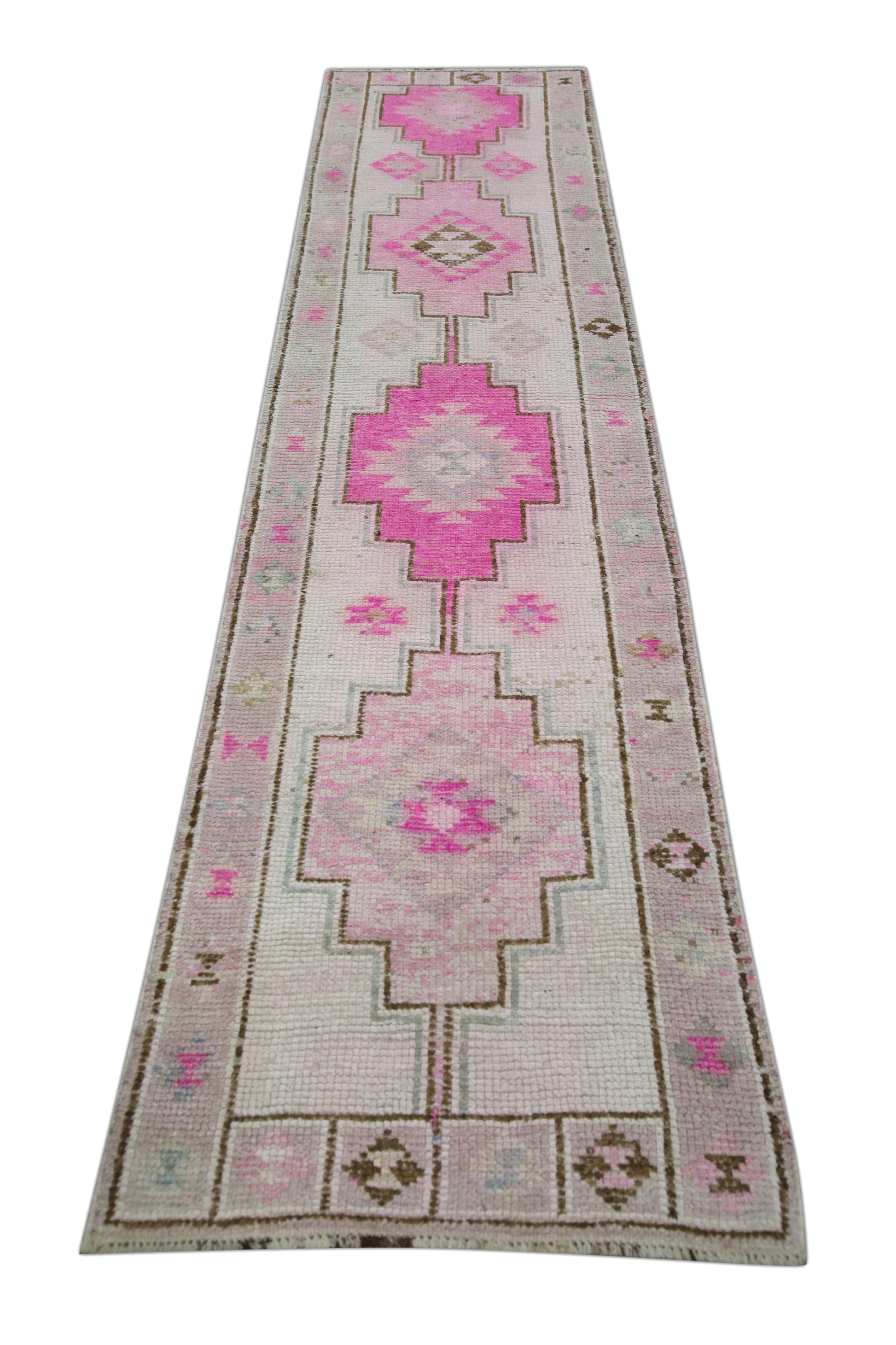 Turkish Vintage Anatolian Rug  2'8" x 10'9" #119