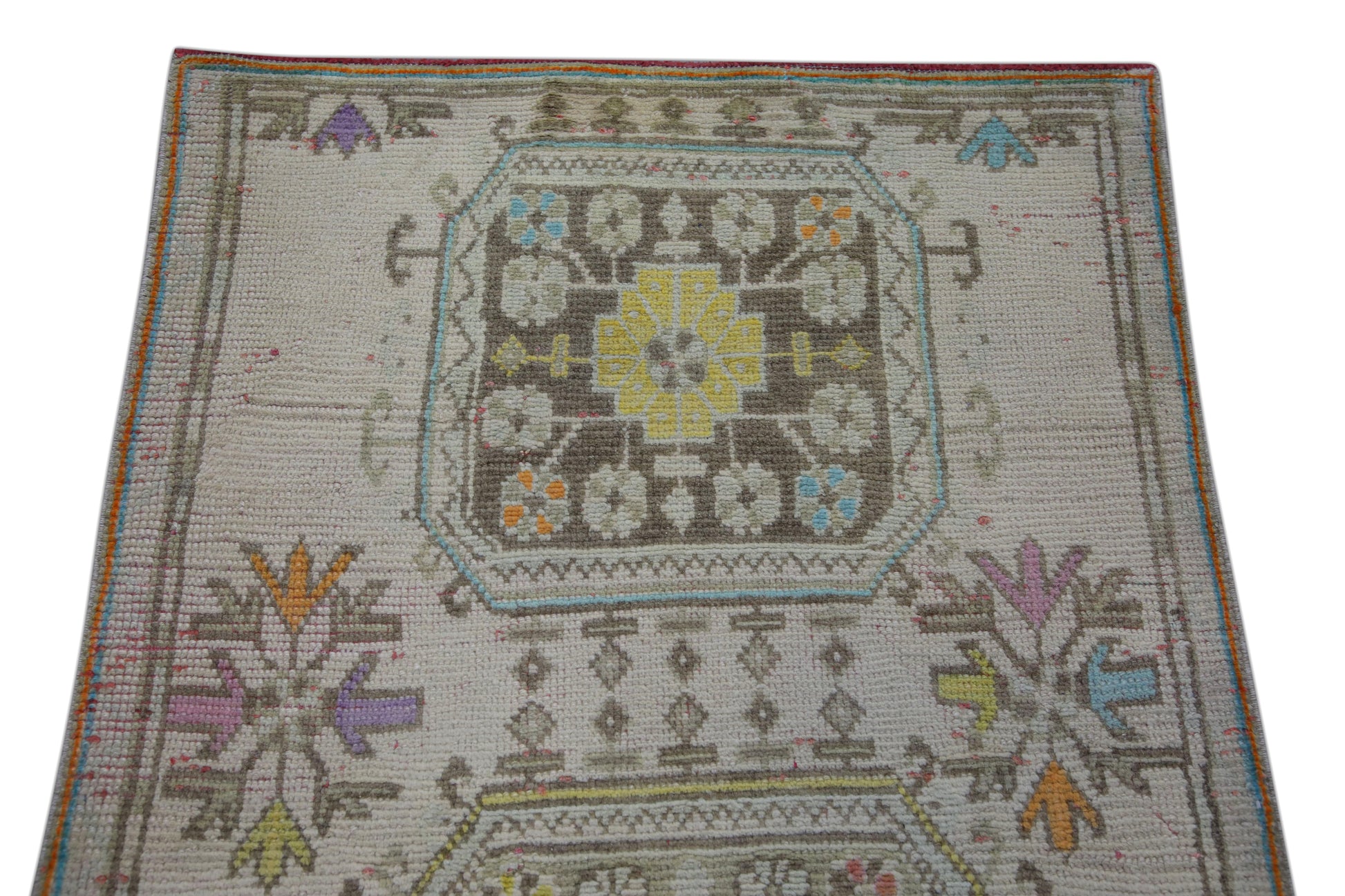 Turkish Vintage Anatolian Rug  3'1" x 10'1" #261