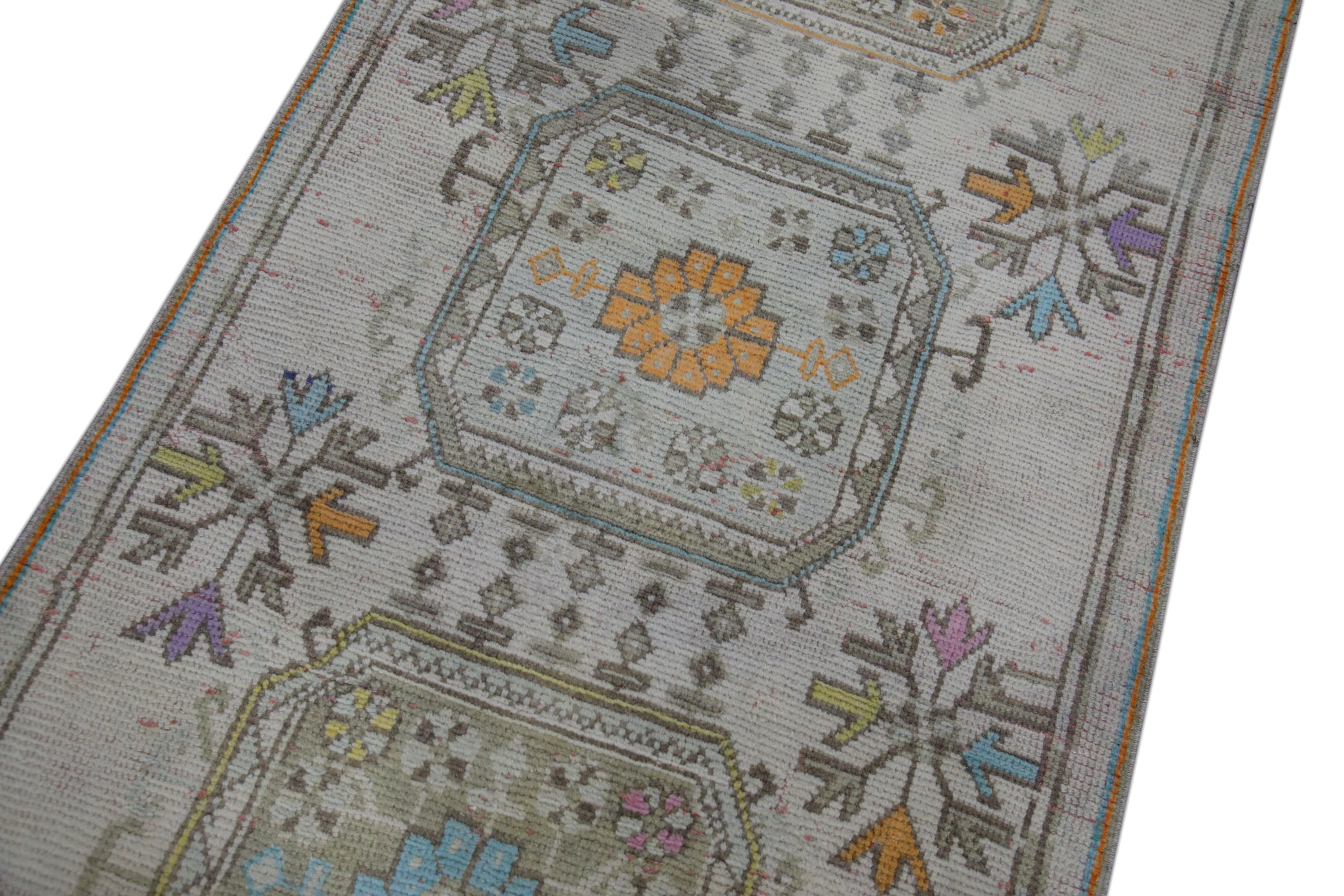 Turkish Vintage Anatolian Rug  3'1" x 10'1" #261