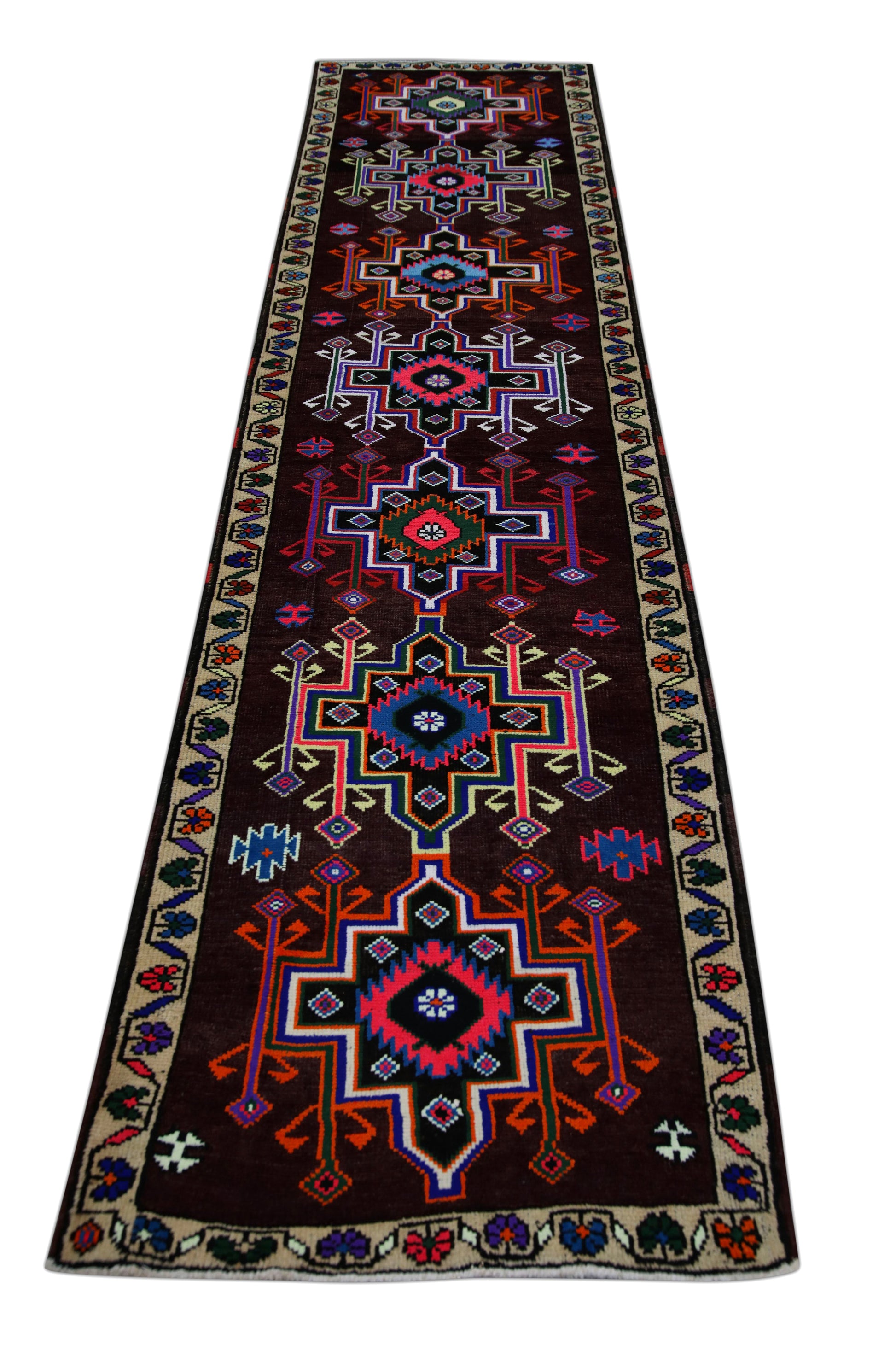 Turkish Vintage Anatolian Rug  2'10" x 11'3" #114