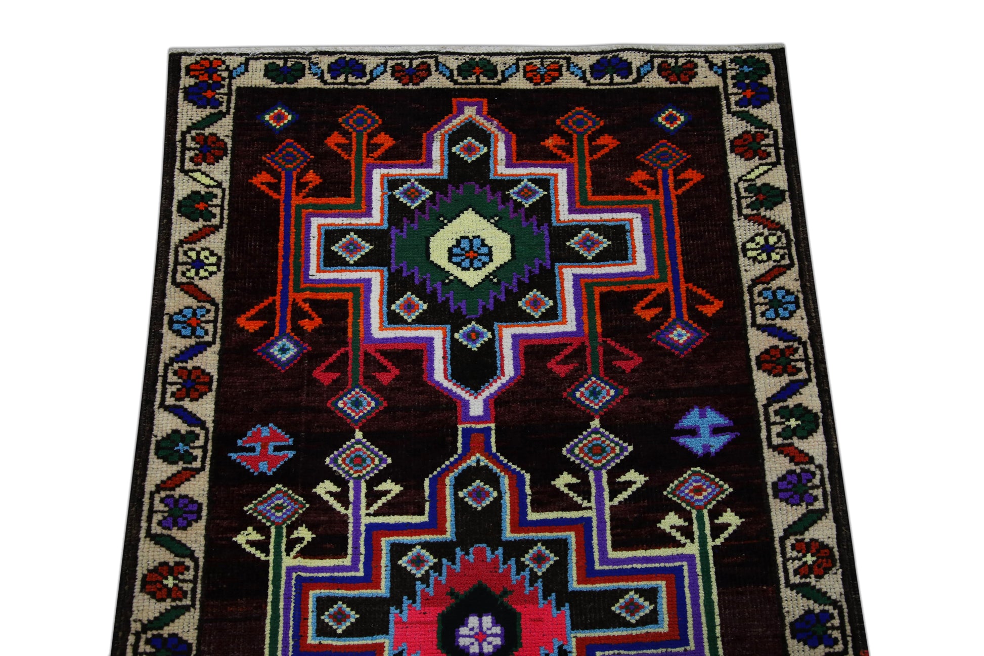Turkish Vintage Anatolian Rug  2'10" x 11'3" #114